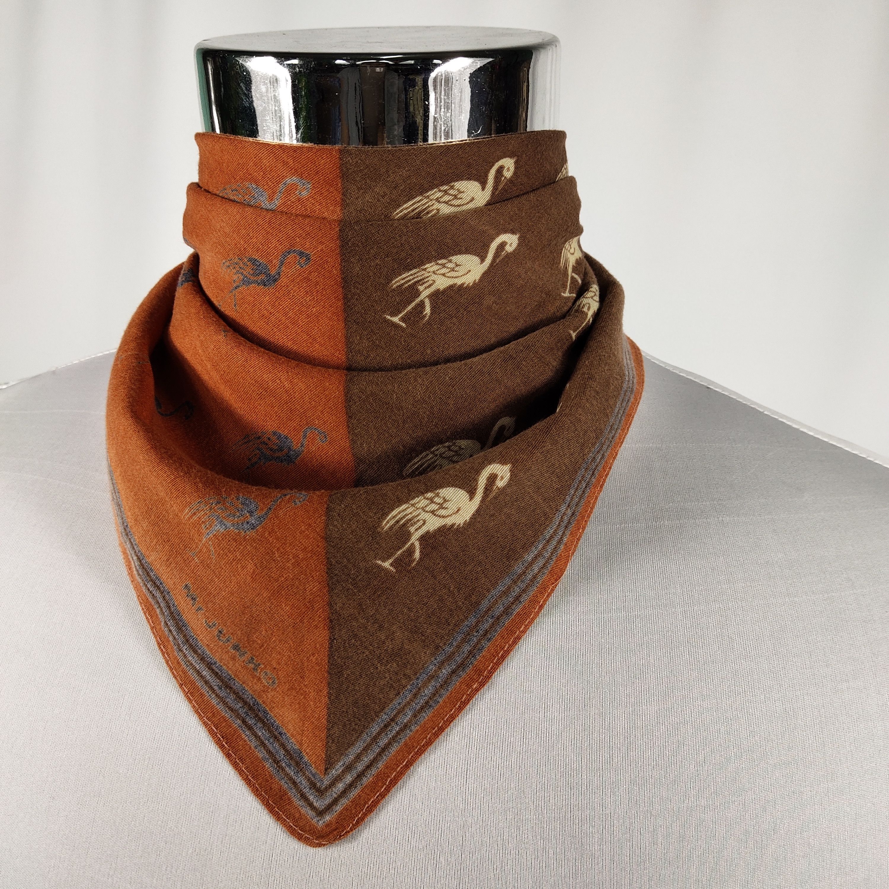 Mr. Junko × Vintage Mr Junko Handkerchief / Neckerchief / Bandana FZ217 Size ONE SIZE - 1 Thumbnail