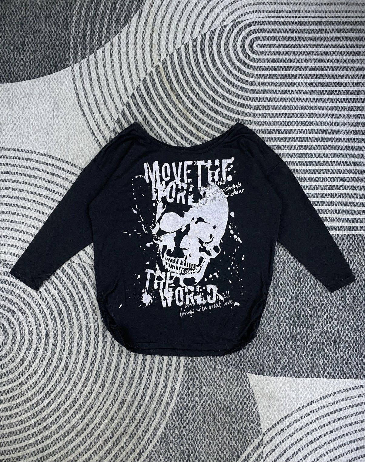 Hysteric Glamour Vintage Punk Wording Skull Printes Shirt Size M / US 6-8 / IT 42-44 - 1 Thumbnail