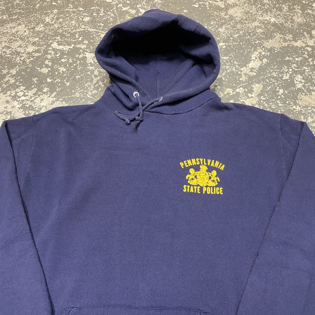 Russell Athletic × Vintage Vintage Pennsylvania State Police Navy Hoodie Sweatshirt USA Size US L / EU 52-54 / 3 - 8 Thumbnail