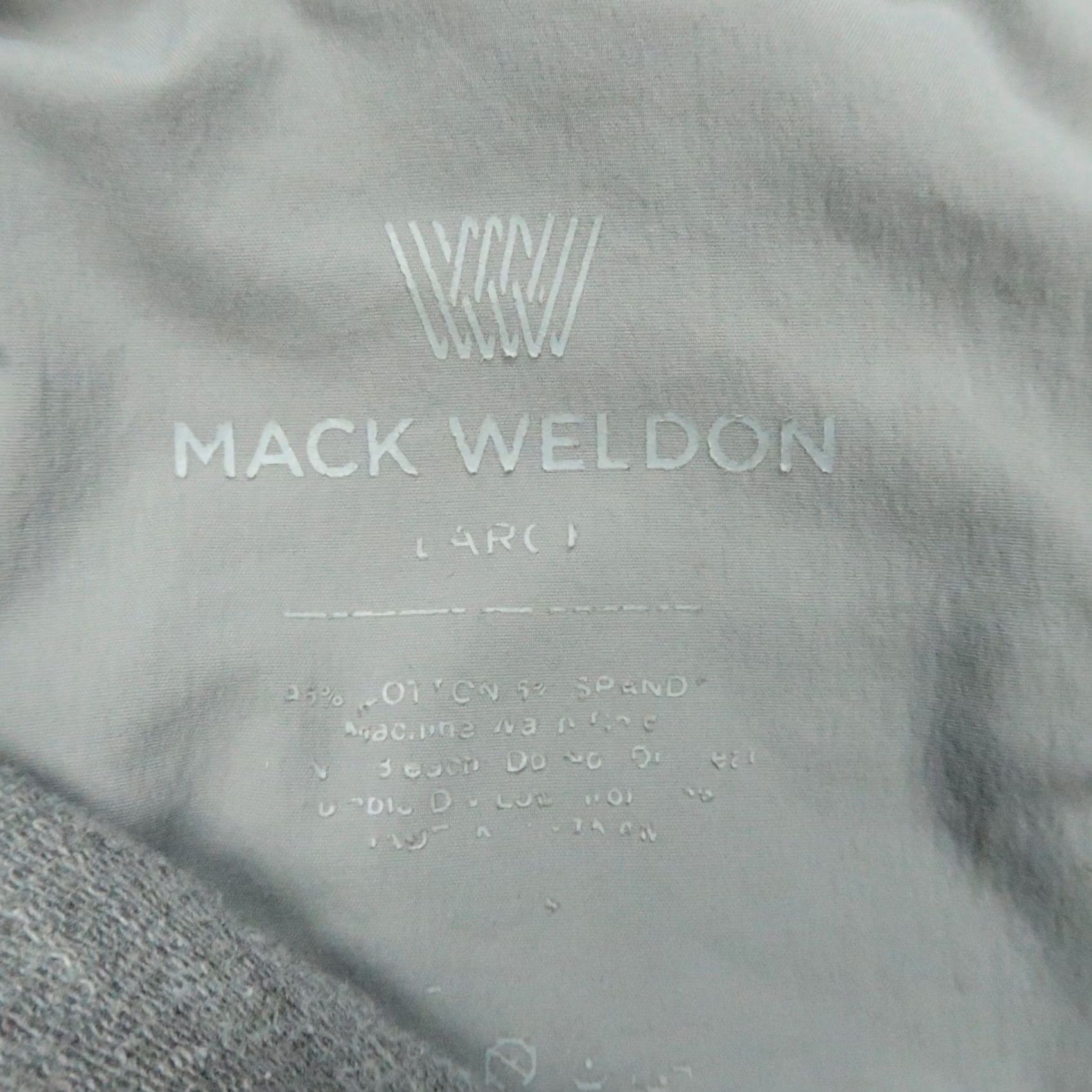Vintage Mack Weldon Pants Mens Large Gray Ace Jogger Athletic Zip Pocket Stretch Size US 33 - 3 Thumbnail