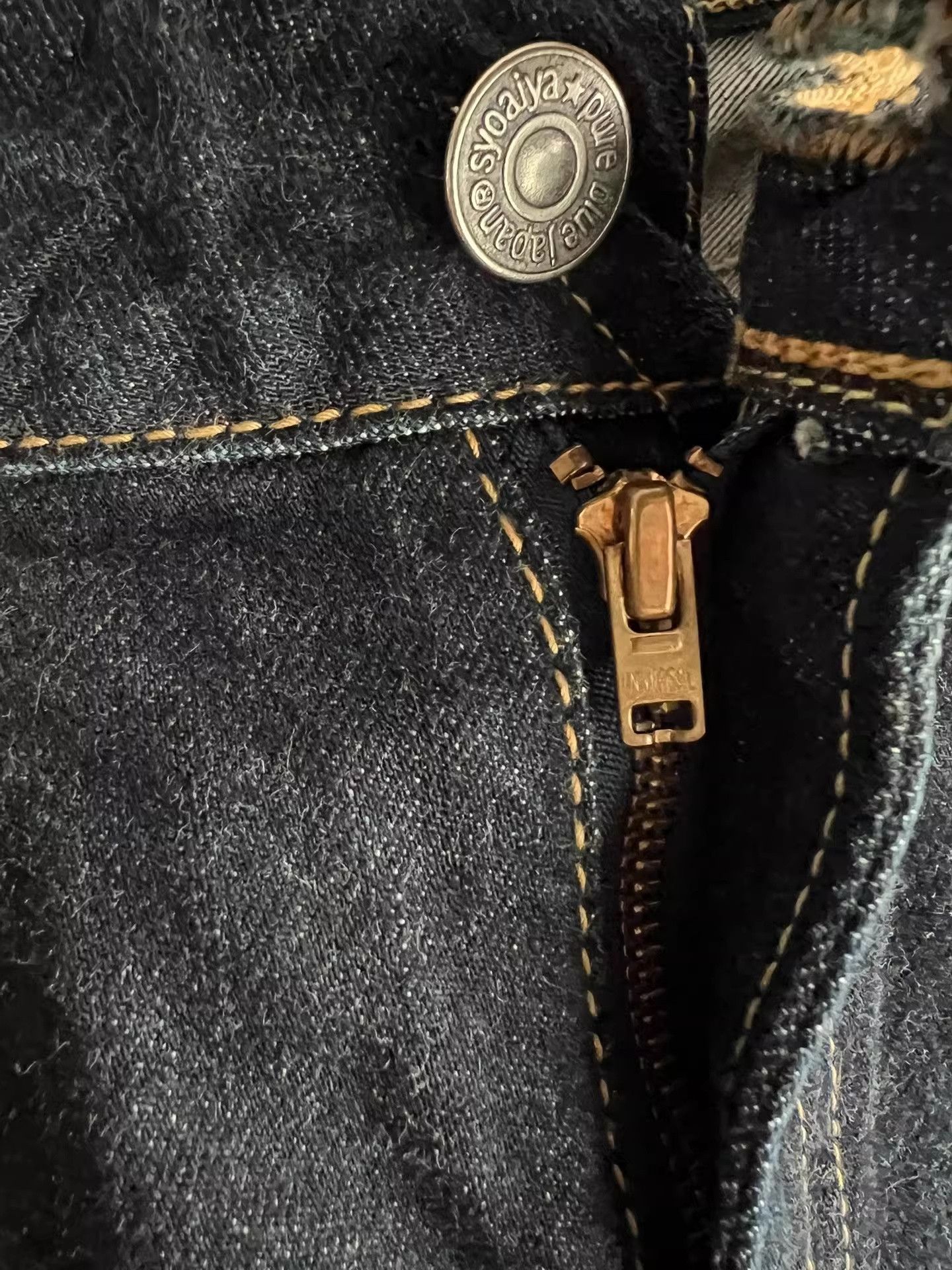 Pure Blue Japan Pure Blue Japan Selvedge Indigo Jeans Size US 31 - 5 Thumbnail