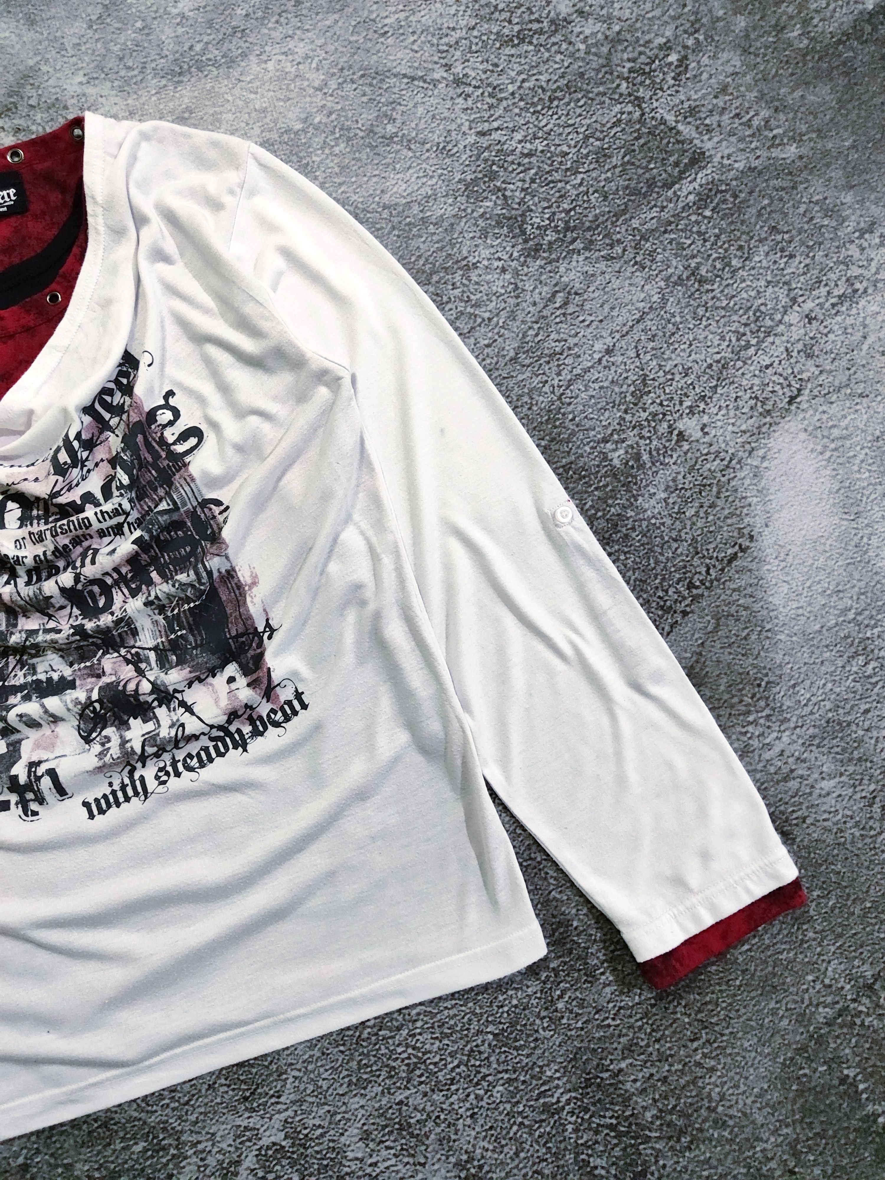 Japanese Brand Vintage Y2k Beaumere Double Layer Long sleeve Size M / US 6-8 / IT 42-44 - 5 Thumbnail