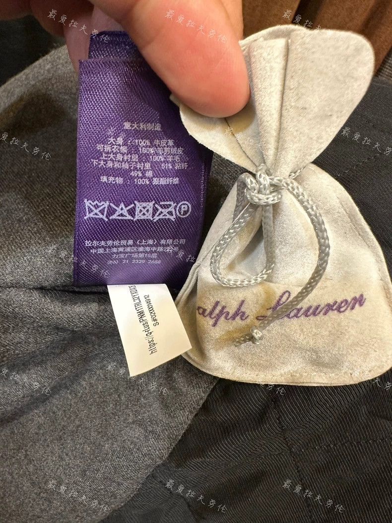 RRL Ralph Lauren RRL Ralph Lauren 24autumn/winter Italian made 100% cowhide Size US M / EU 48-50 / 2 - 9 Thumbnail