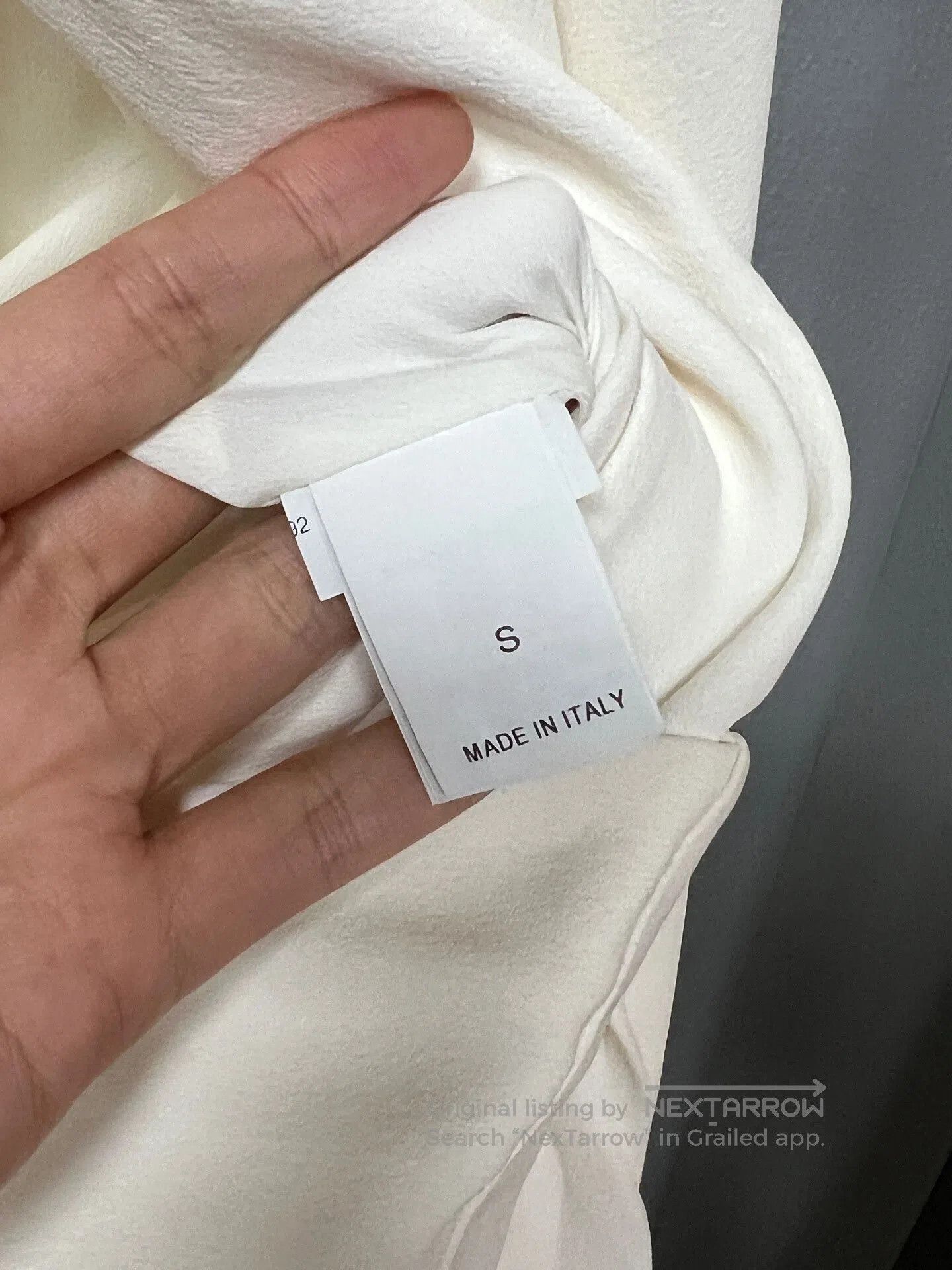 Brunello Cucinelli white embellished belt irregular dress. Size S / US 4 / IT 40 - 4 Thumbnail