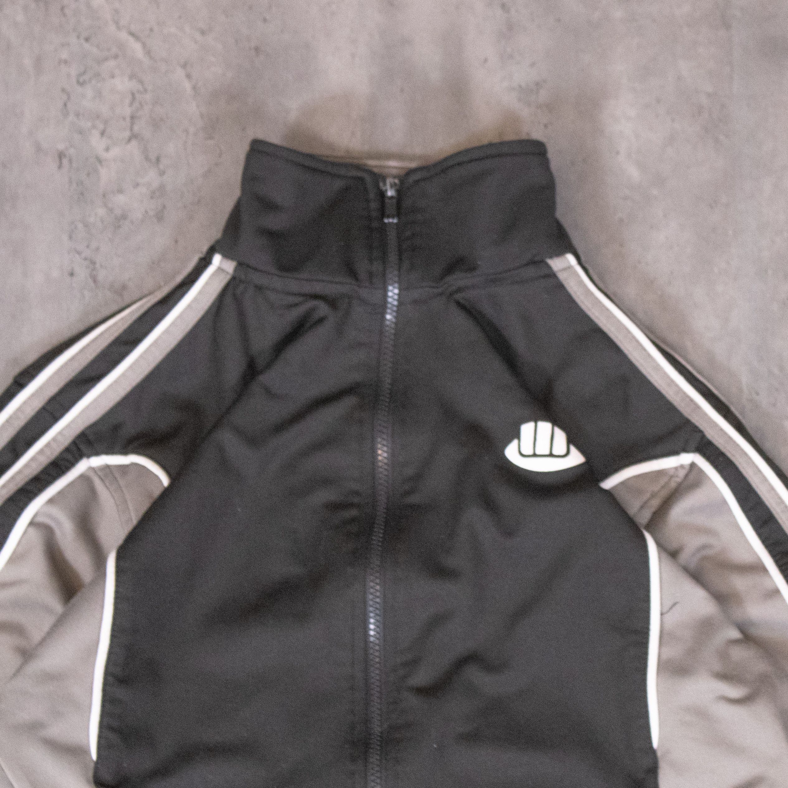 Vintage Y2K 2000's Stadium Black Stripped Bloke Track Top Sweater Size US M / EU 48-50 / 2 - 6 Thumbnail