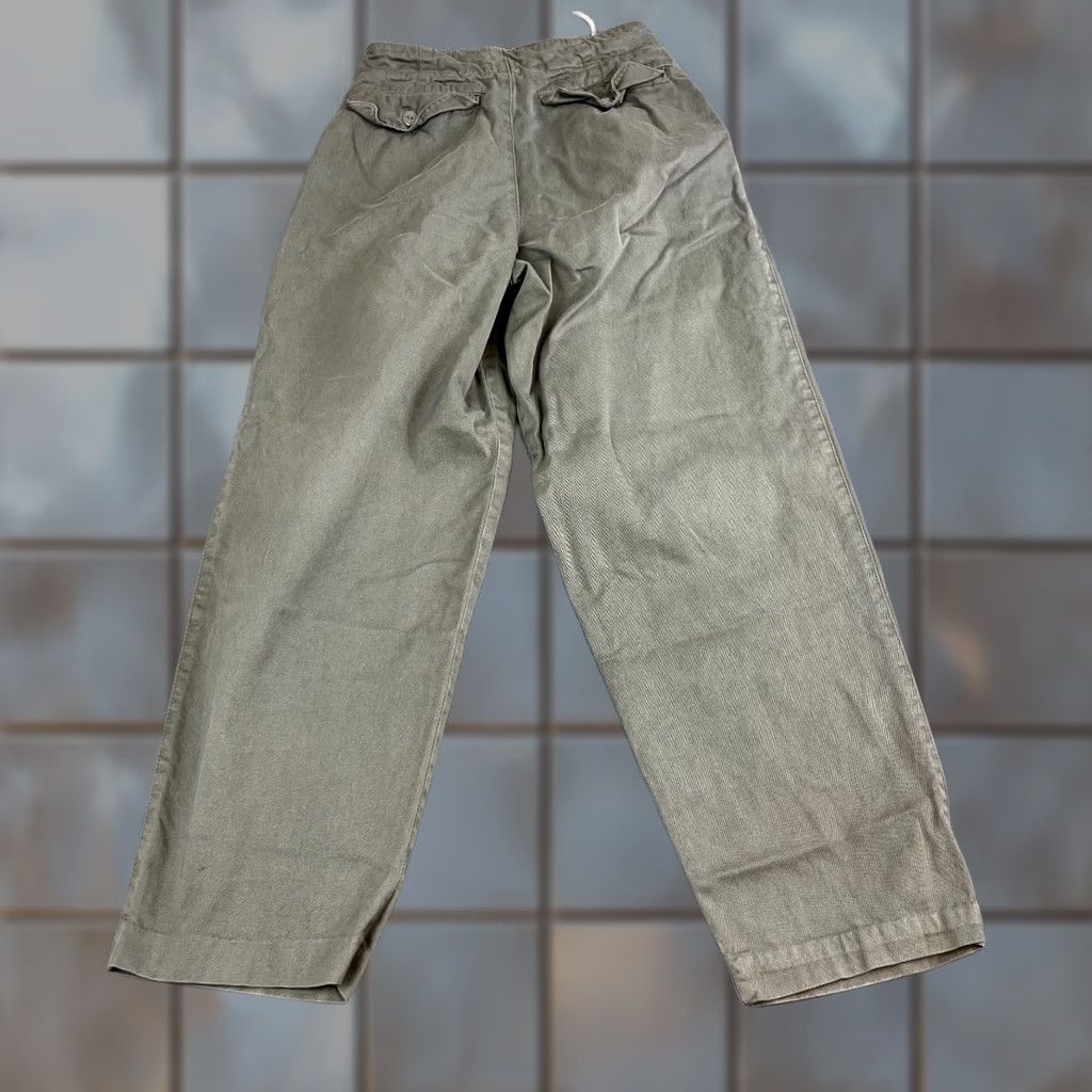 Armani VINTAGE ARMANI Womens Trousers Pants Chino Baggy 24 25 Grey UK4 24in Waist 25in Inside Leg 7in Hem High Rise Apr 11in Adjustable? No Size 27" / US 4 / IT 40 - 1 Thumbnail