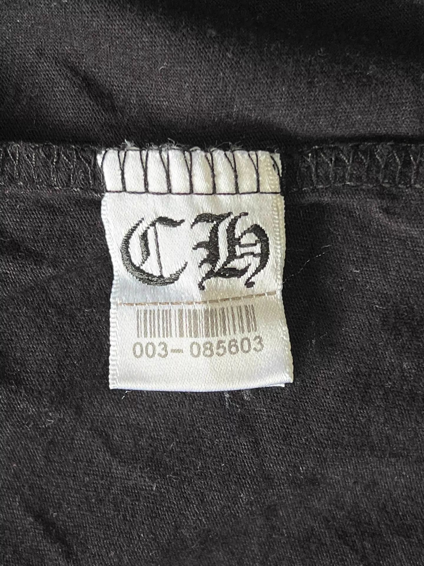Chrome Hearts Chrome Hearts Black 30 Cross V-neck Short Sleeve T-shirt XS Size XS / US 0-2 / IT 36-38 - 8 Thumbnail
