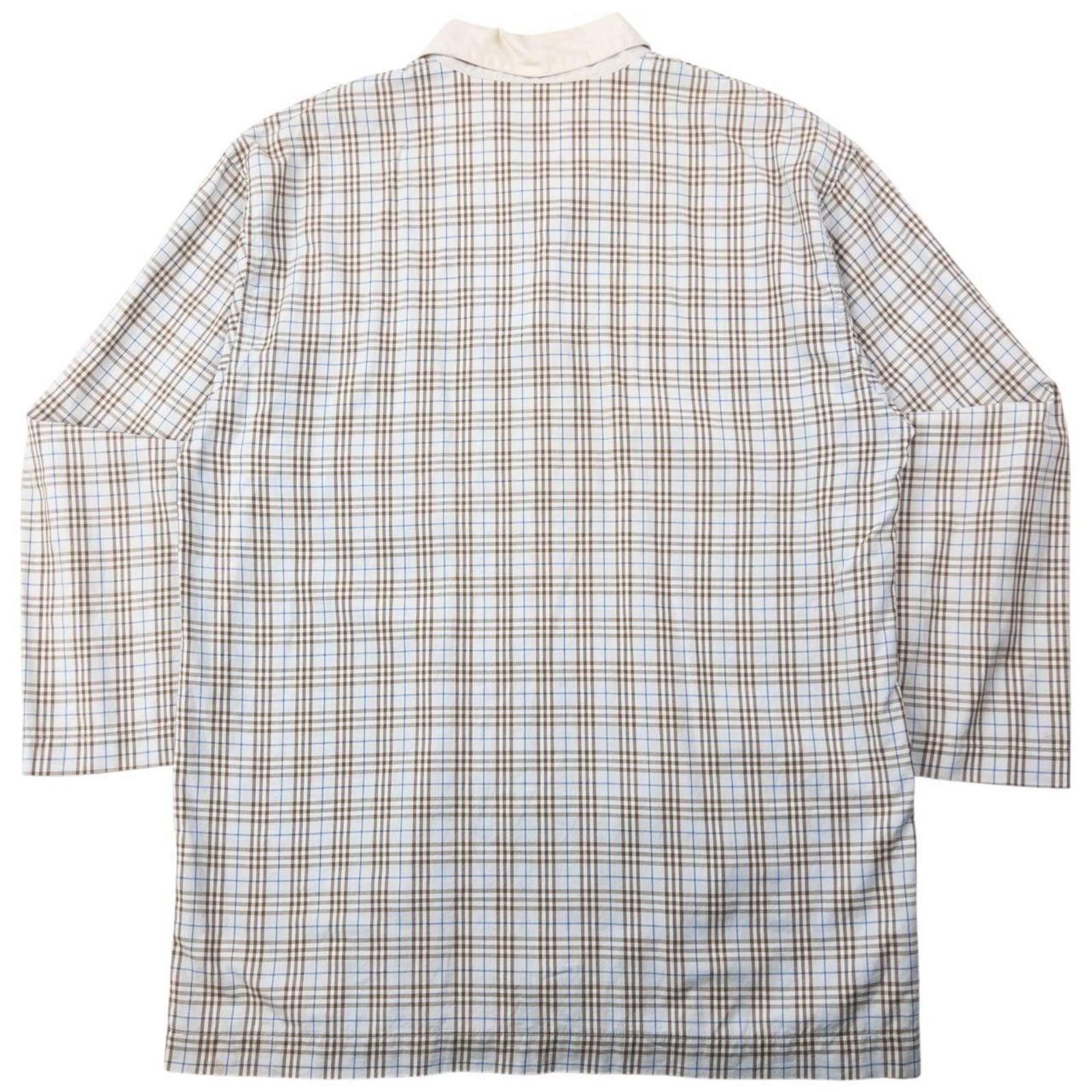 Burberry Vintage 2000s Burberry Nova Check Long Sleeve Shirt Size M Size US M / EU 48-50 / 2 - 2 Thumbnail