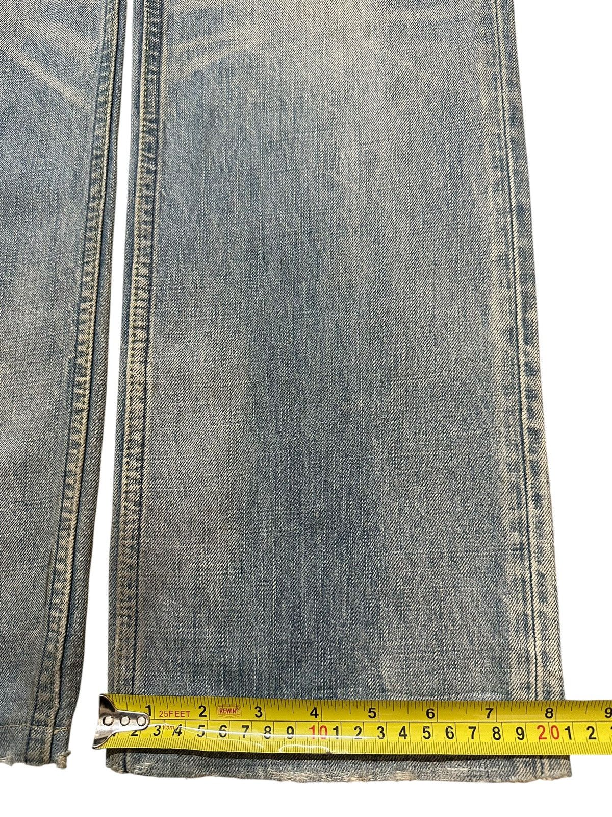 Levi's Vintage 90s Levis 502 Mud Faded Wash Distress Baggy Jeans Size US 31 - 17 Thumbnail
