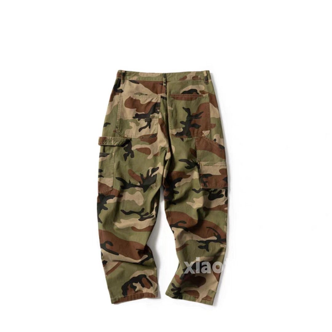 Vintage zx supreme Stussy style outdoor carpenter camo pants Size US 30 / EU 46 - 2 Thumbnail