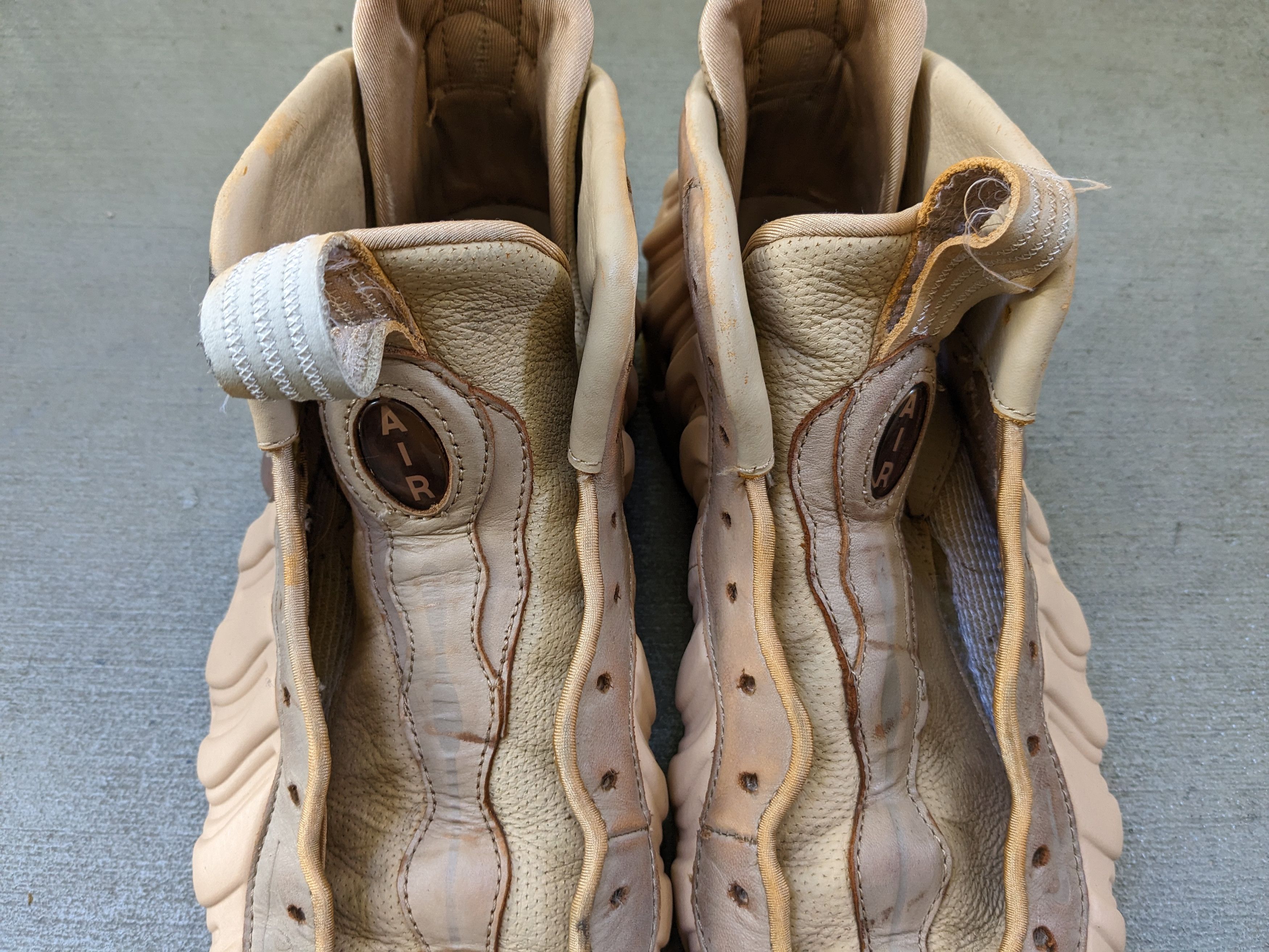 Nike NIKE Air Foamposite Pro Vachetta Tan 8.5 Leather 920377-200 Size US 8.5 / EU 41-42 - 4 Thumbnail