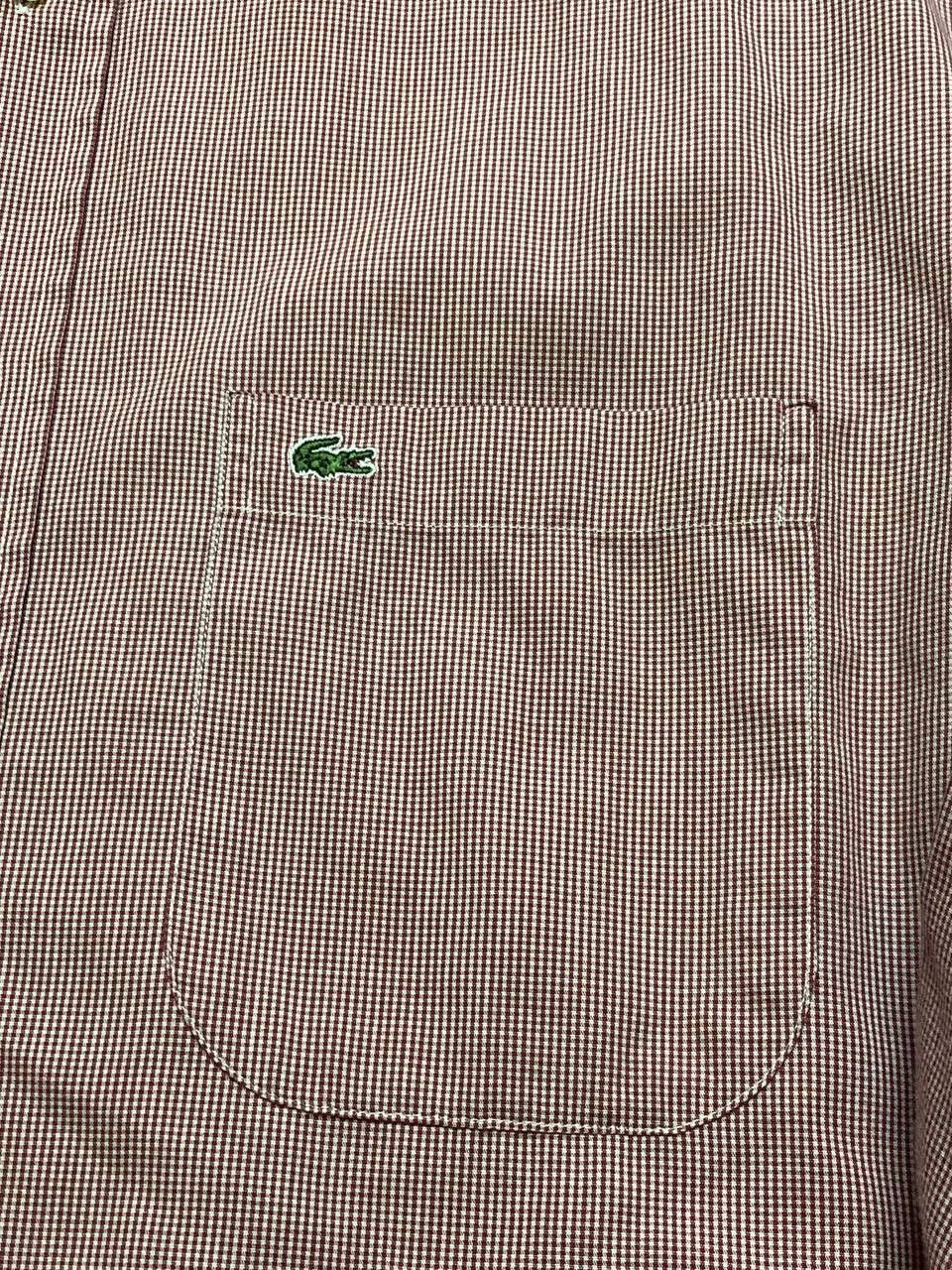 Lacoste Vintage print shirt logo Lacoste crazy Y2K streetwear Size US L / EU 52-54 / 3 - 6 Thumbnail