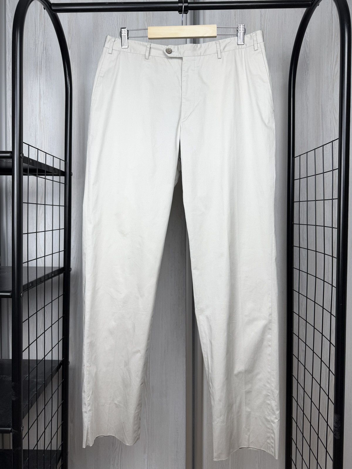 Corneliani Corneliani beige cotton chino pants made in Italy size 50 Size US 34 / EU 50 - 2 Thumbnail