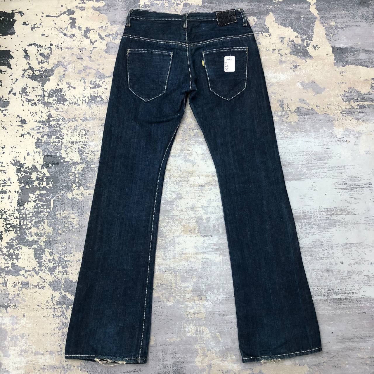 Other P203 DOPE + DRAKKAR JAPAN FLARED DENIM Size US 30 / EU 46 - 2 Thumbnail