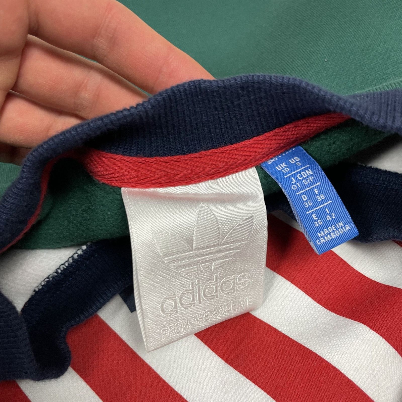 Adidas Adidas Womens Multicolor Grom The Archive Star Sweater Small Size S / US 4 / IT 40 - 6 Thumbnail