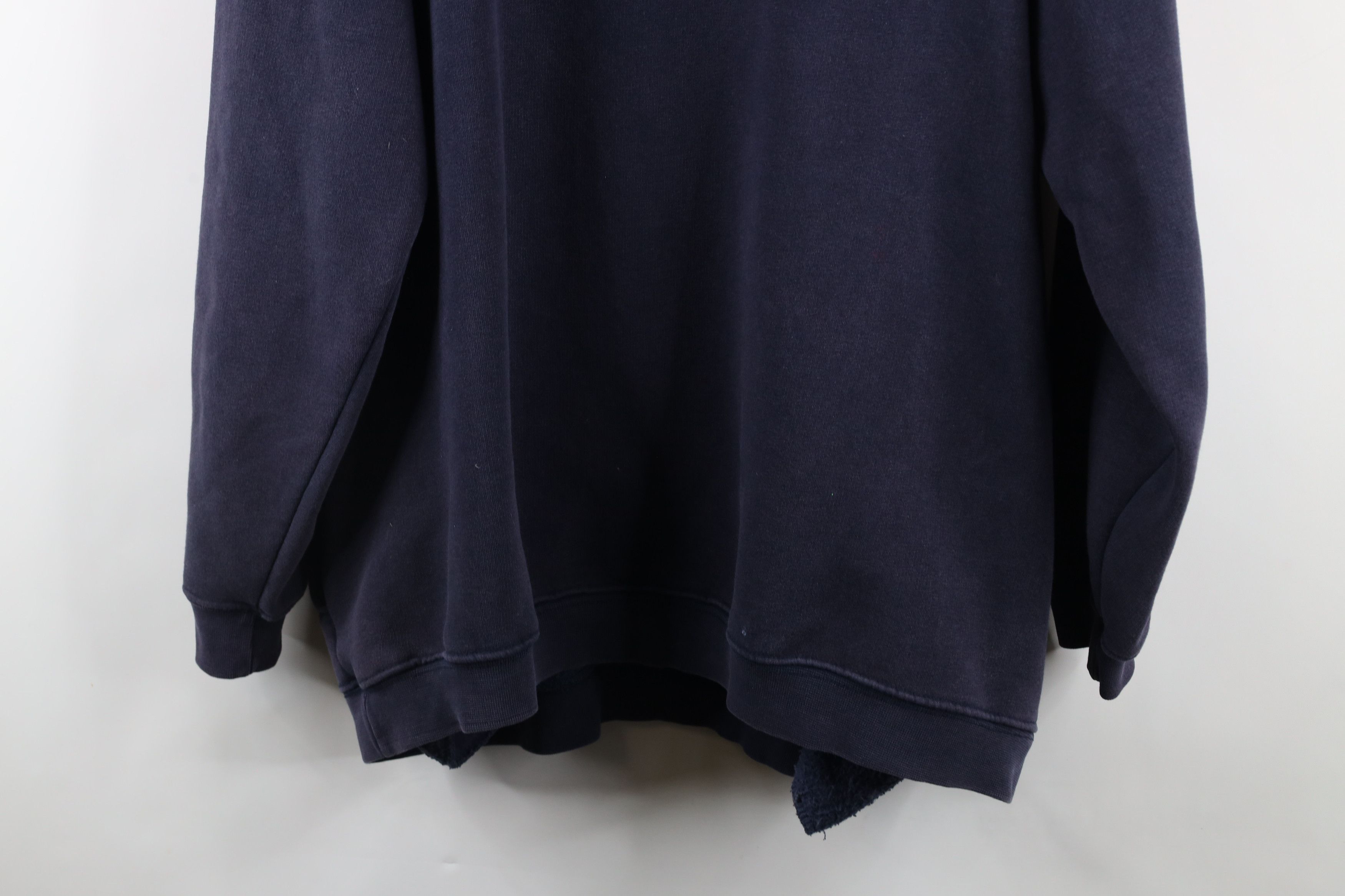 Big Dogs × Vintage Vintage Big Dogs Heavyweight Fit Half Zip Sweatshirt Blue Size US XL / EU 56 / 4 - 13 Thumbnail
