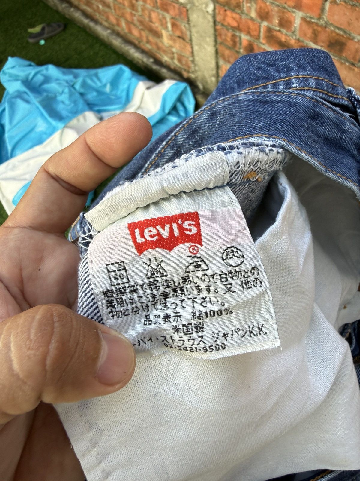 Levi's Vintage Clothing W31x29.5 Vintage levi’s 501 90s made in USA Size US 31 - 6 Thumbnail