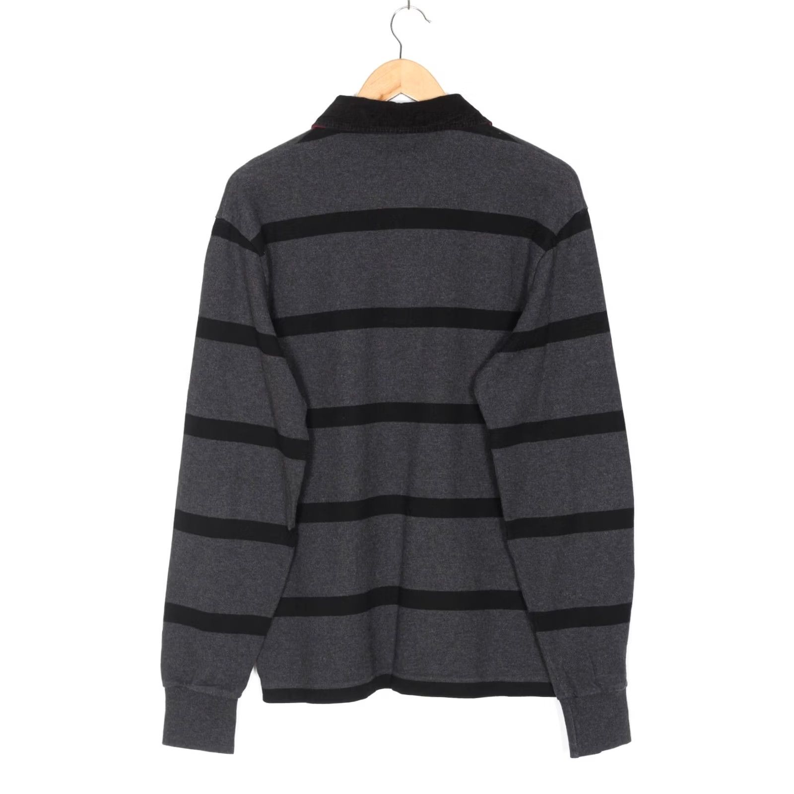 Gant GANT Polo Rugby Shirt Men L Long Sleeve Striped VR2817 Size US L / EU 52-54 / 3 - 3 Thumbnail