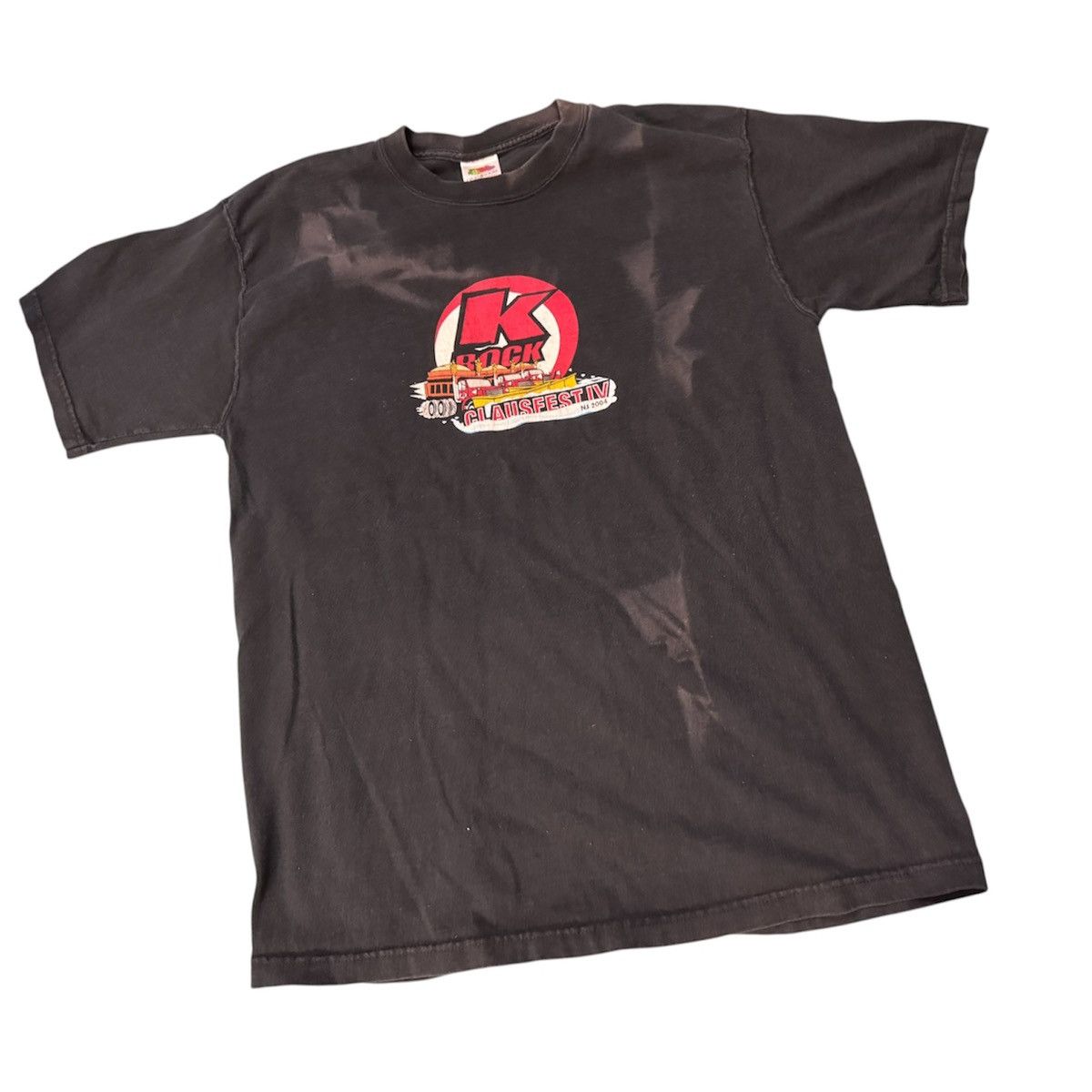 Band Tees Vintage 2000s K Rock Clausfest 2004 Korn T Shirt Size US M / EU 48-50 / 2 - 1 Thumbnail