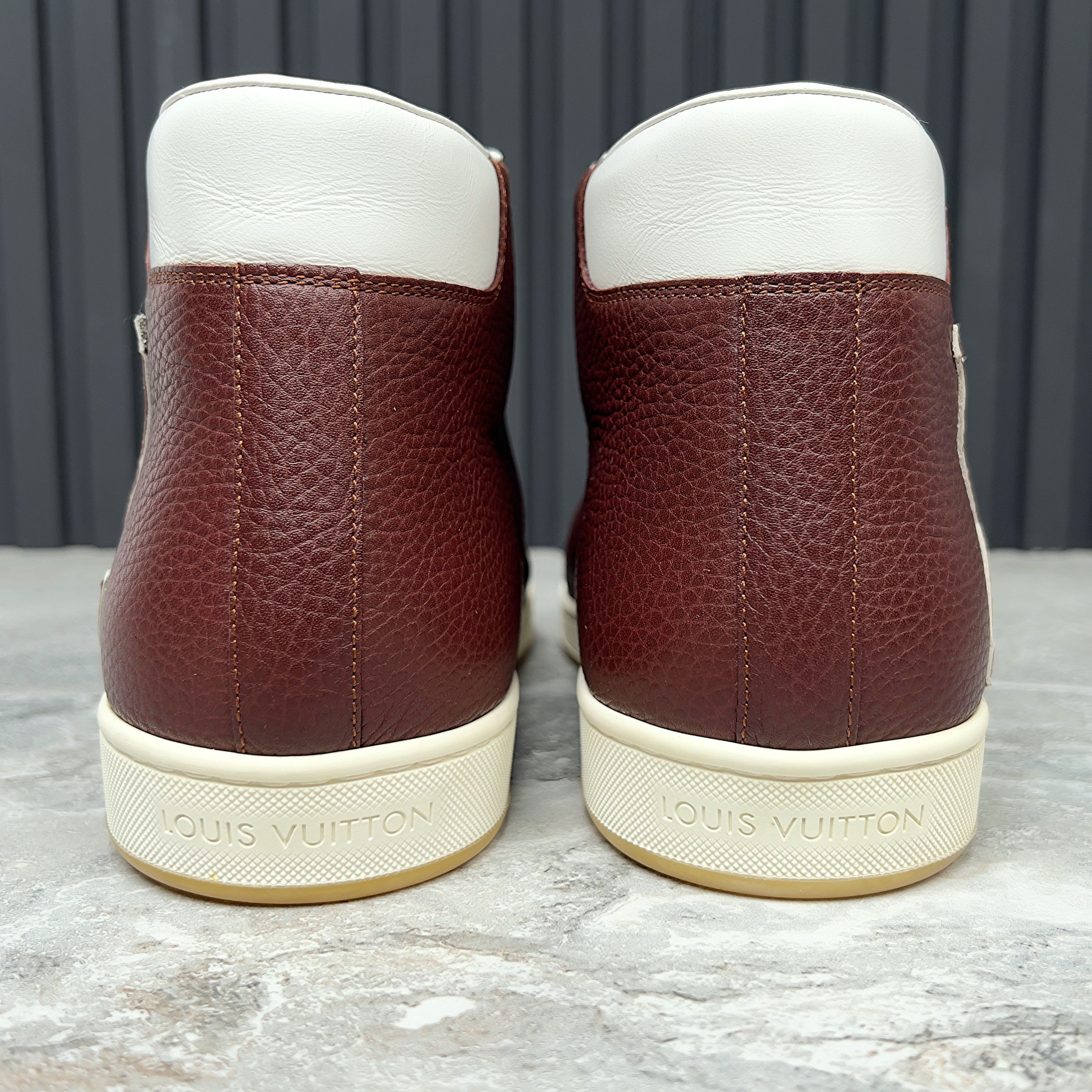 Louis Vuitton Surfside Fasbball Sneakers Graine Leather Size US 10 / EU 43 - 10 Thumbnail