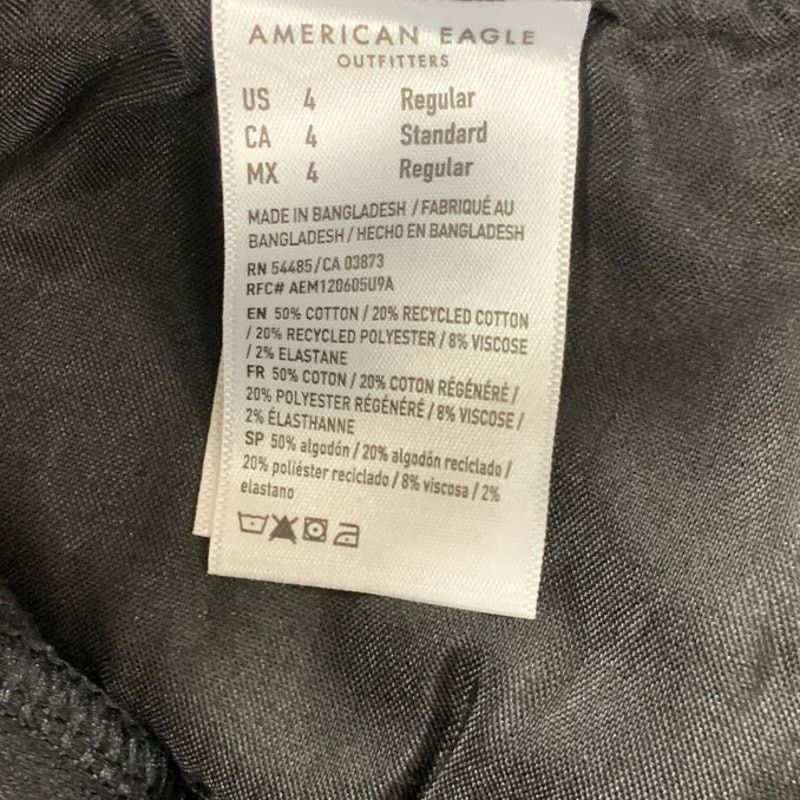 American Eagle Outfitters New American Eagle Womens Size 4 Distressed Denim Jeggings Size 27" / US 4 / IT 40 - 7 Thumbnail