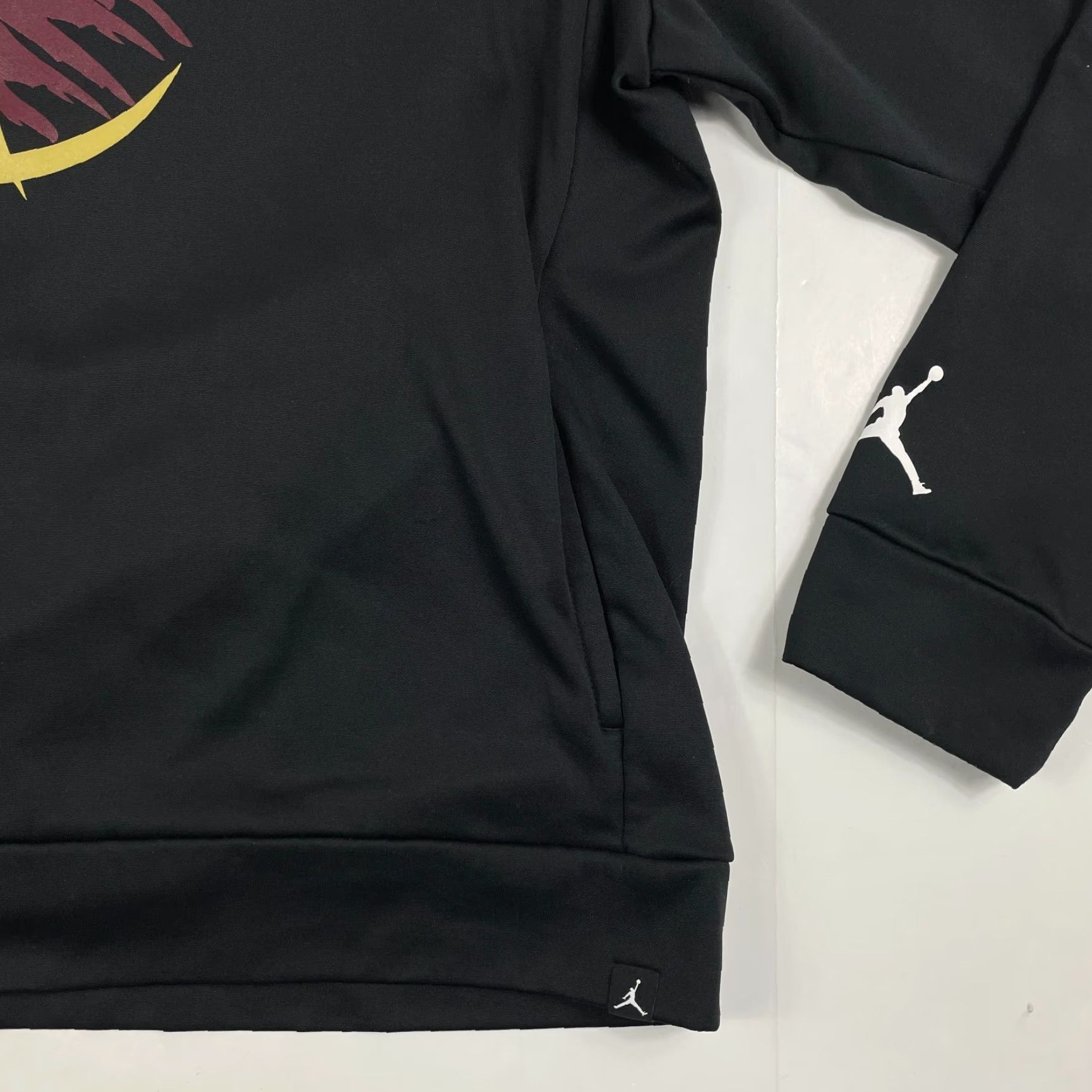 Jordan Brand Jordan Hoodie Mens Extra Large Black Pullover Fleece Lined New Albany Basketball Size US XL / EU 56 / 4 - 4 Thumbnail