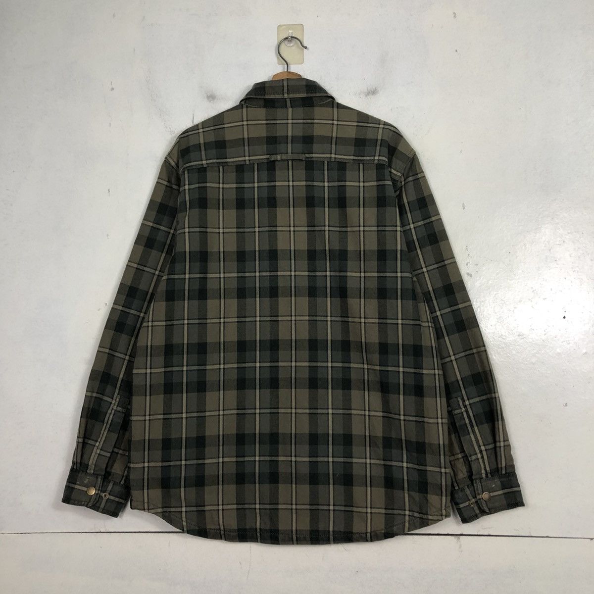 Japanese Brand Vintage Chore Jacket Plaid Blanket Katahdin Iron Work Tartan Size US M / EU 48-50 / 2 - 10 Thumbnail