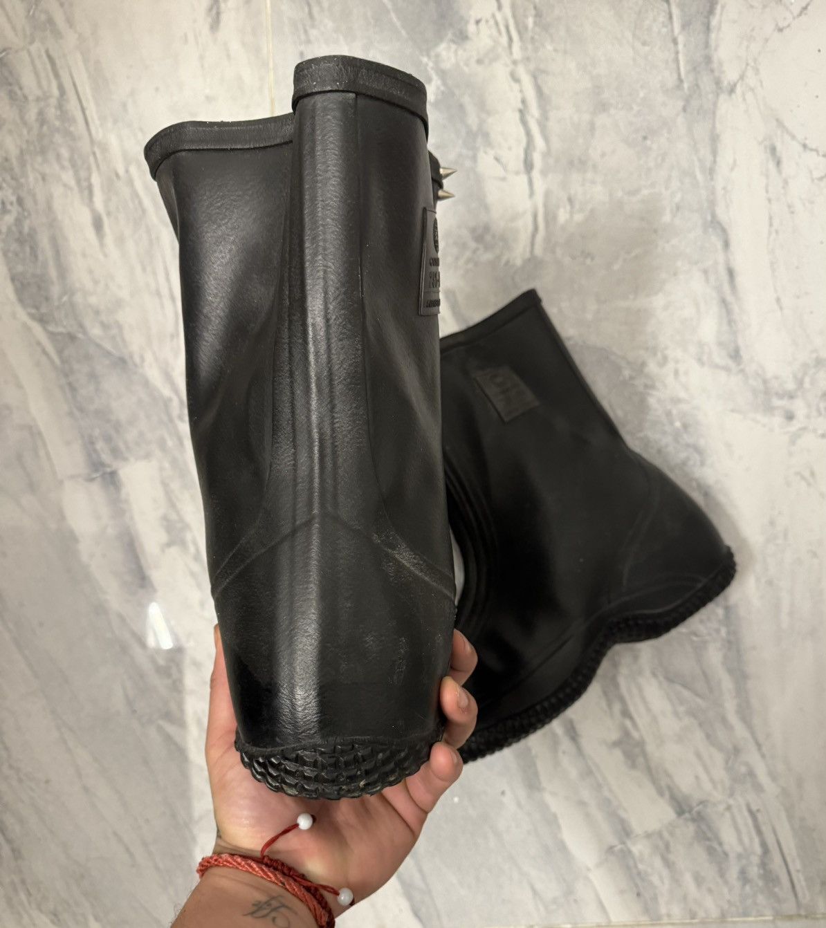 Vintage Vintage 1980s Spike WaterProof Dune Boots Size US 12 / EU 45 - 14 Thumbnail