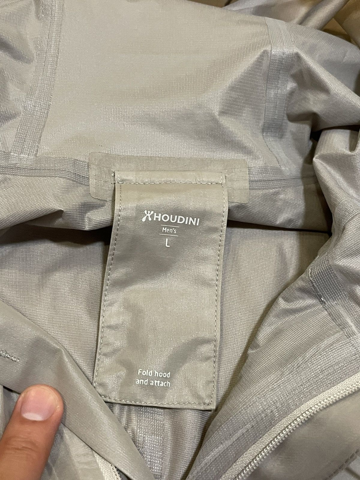 Houdini Waterproof “The Orange” Jacket Size US L / EU 52-54 / 3 - 4 Thumbnail