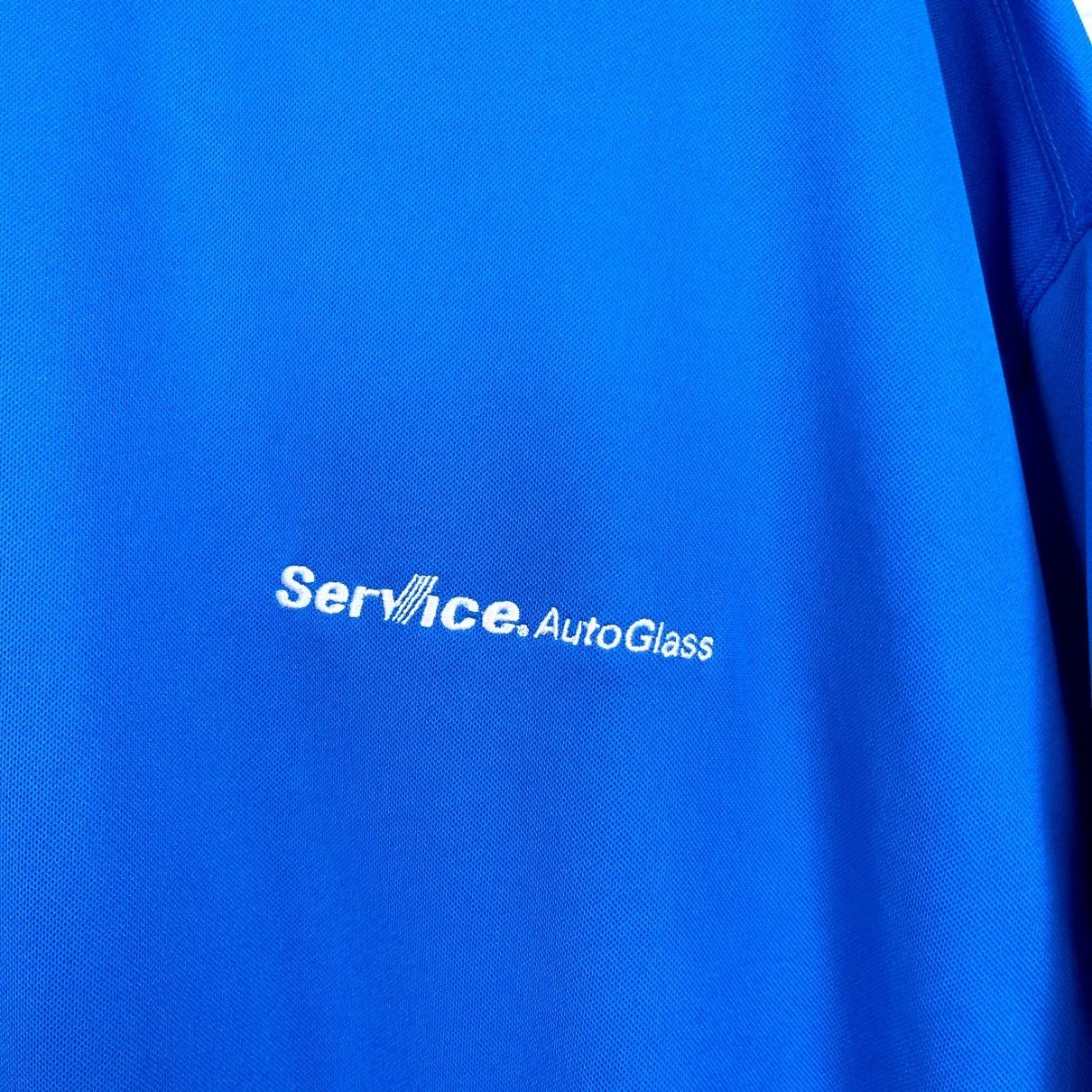 Nike Safelite AutoGlass Nike Dri Fit Polo Shirt Blue Employee 4XL Size US XXL / EU 58 / 5 - 3 Thumbnail