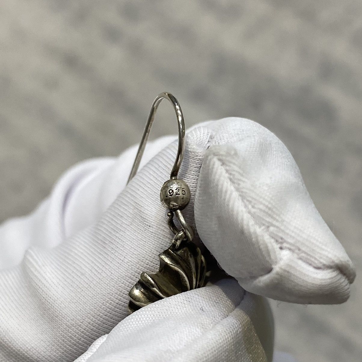 Chrome Hearts Chrome Hearts CH PLUS POST DICE Left Side earring silver Size ONE SIZE - 7 Thumbnail