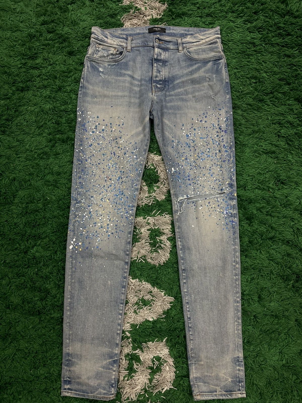 Amiri Amiri Jeans Crystals 36 Size US 36 / EU 52 - 1 Thumbnail
