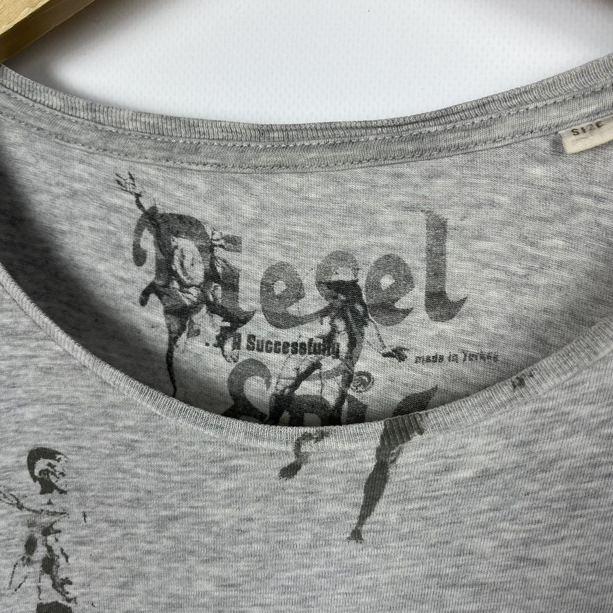 Diesel Vintage Diesel multilogo y2k tee 90’s Size US M / EU 48-50 / 2 - 7 Thumbnail