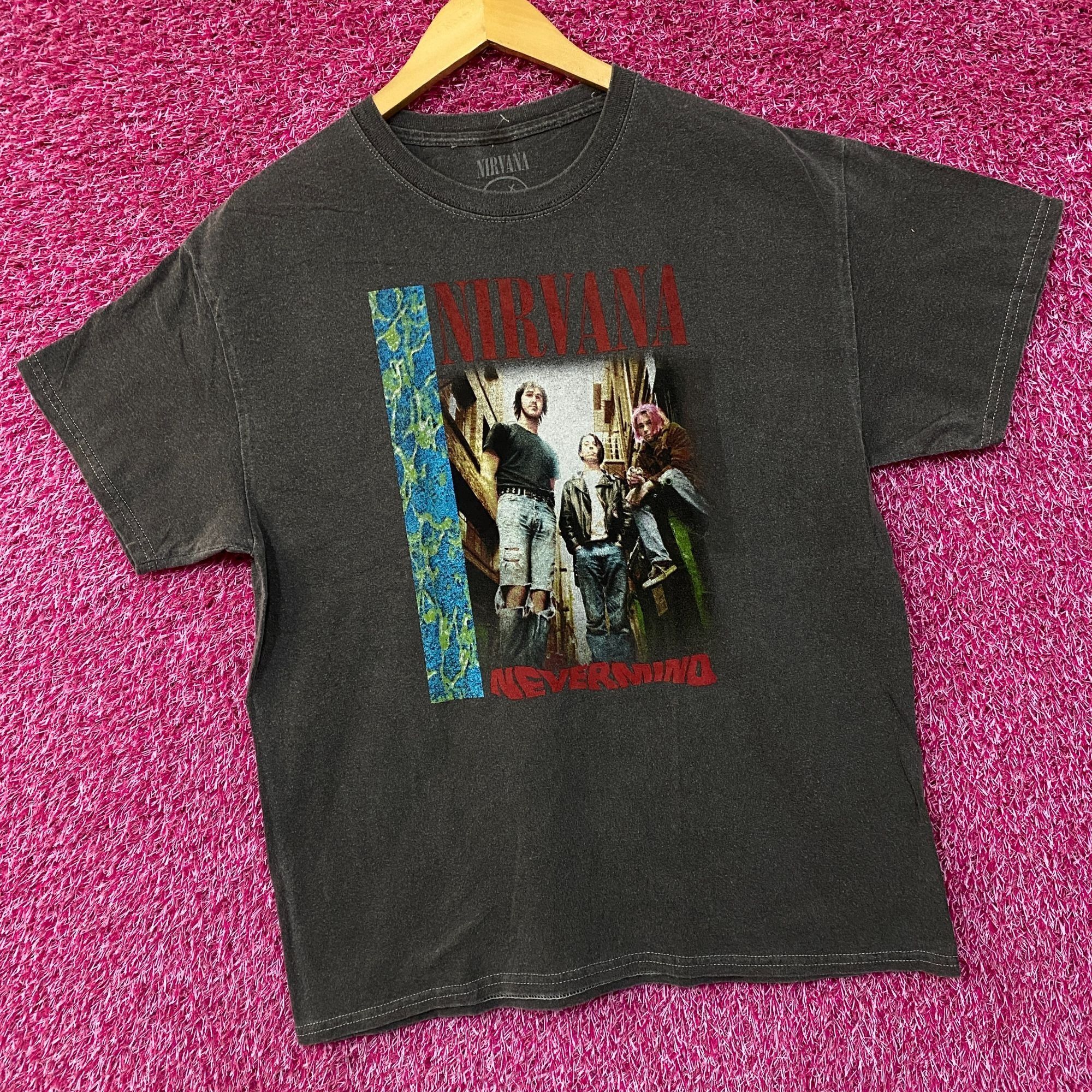Nirvana Nirvana Nevermind Band Members Album Photo Graphic Design T- Size US XL / EU 56 / 4 - 3 Thumbnail
