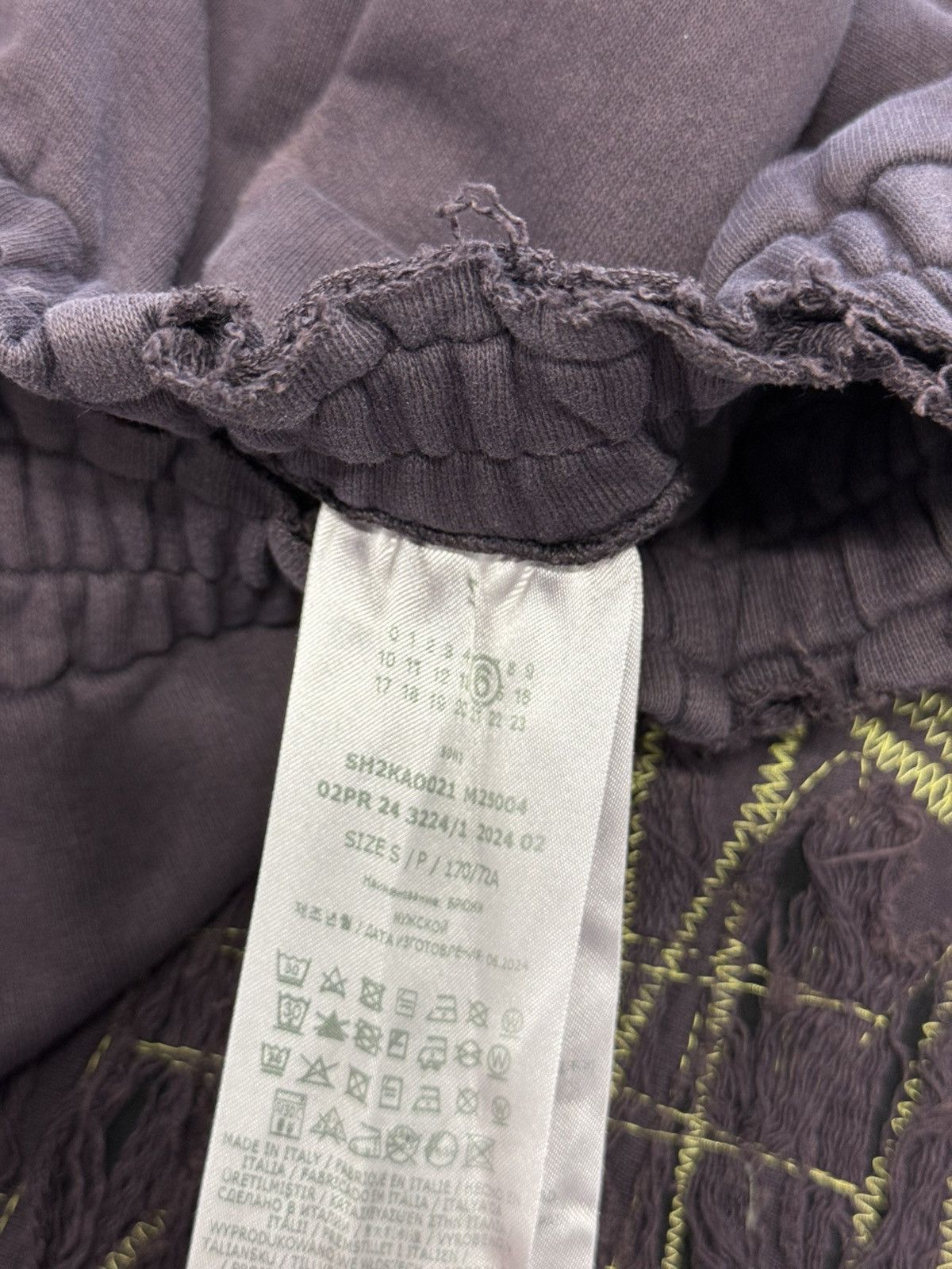 Maison Margiela Maison Margiela Destroyed Wide-Leg Track Pants Size US 30 / EU 46 - 9 Thumbnail