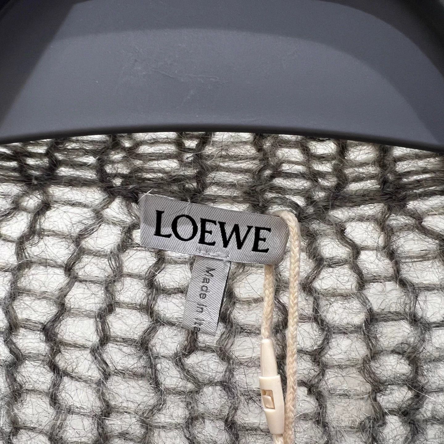 Loewe Loewe dec162 Mohair Logo Lace Sweater xs Size XS / US 0-2 / IT 36-38 - 3 Thumbnail