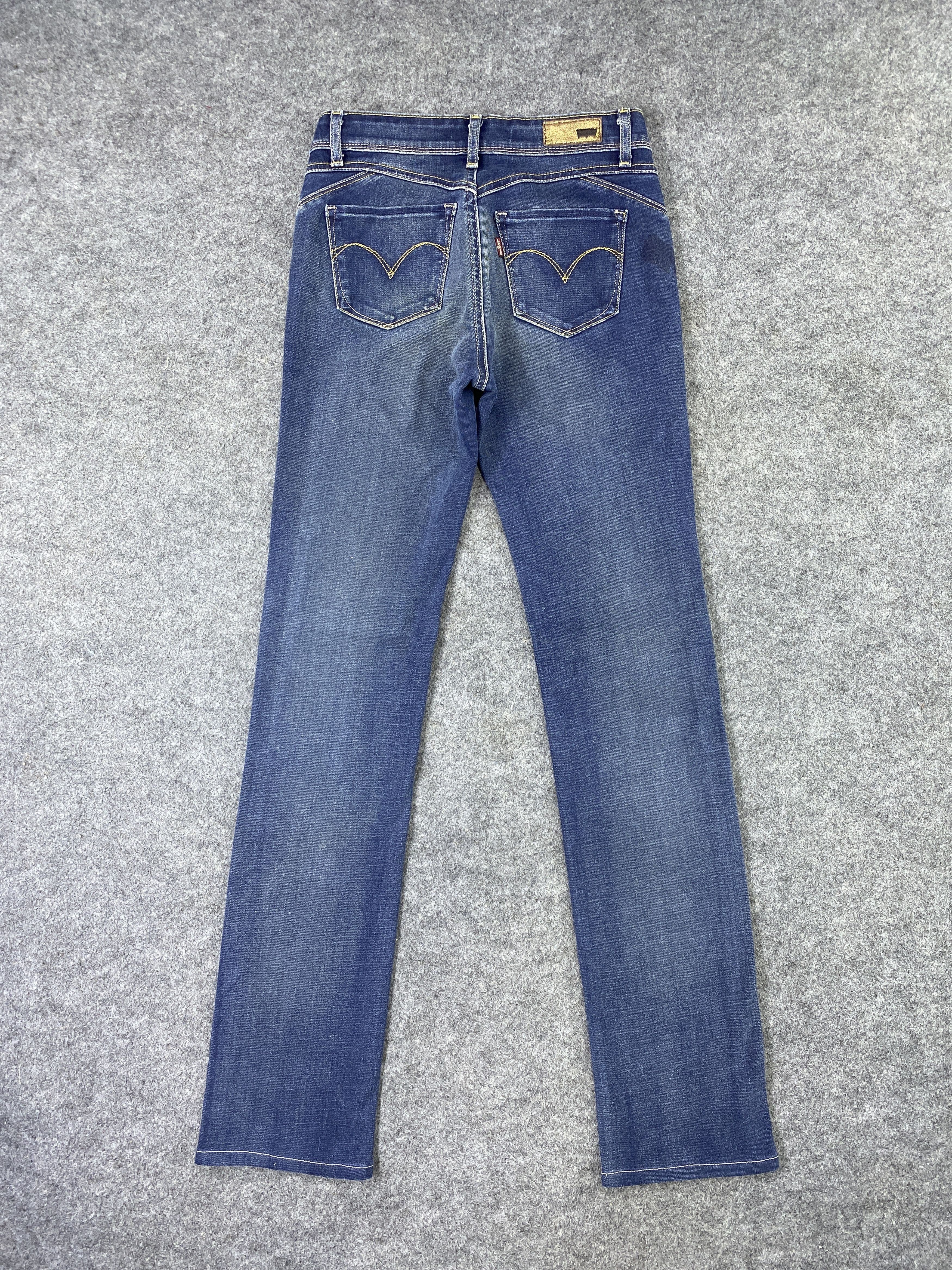 Levi's Vintage Levis Straight Blue Wash Jeans - J1044 Size 26" / US 2 / IT 38 - 3 Thumbnail