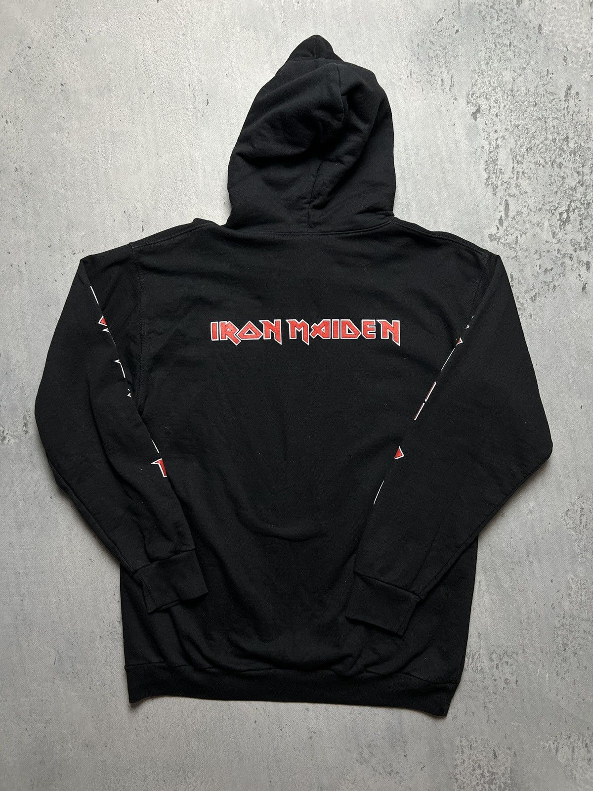 Band Tees 1990s Iron Maiden Killers Overprint y2k Hoodie Rock 90s 80s Size US L / EU 52-54 / 3 - 2 Thumbnail