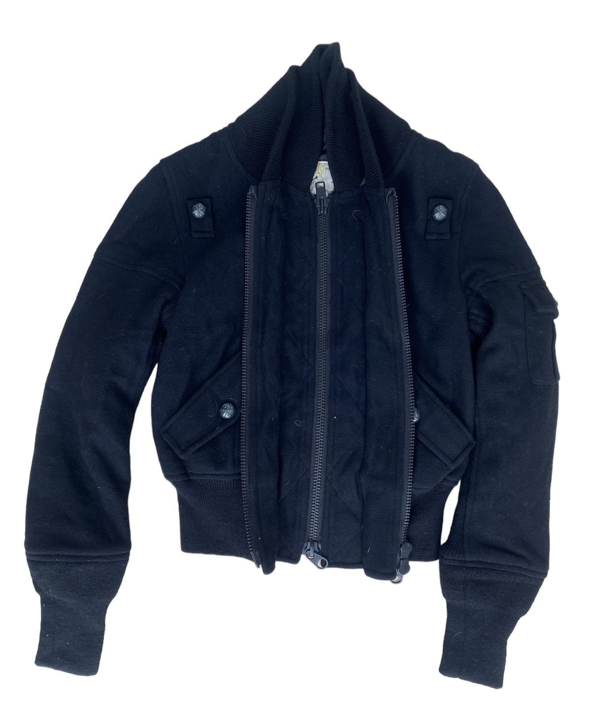 image of Hysteric Glamour x If Six Was Nine Vintage Sly Glamour Punk Style Jacket Lgb Ifsixwasnine in Black 