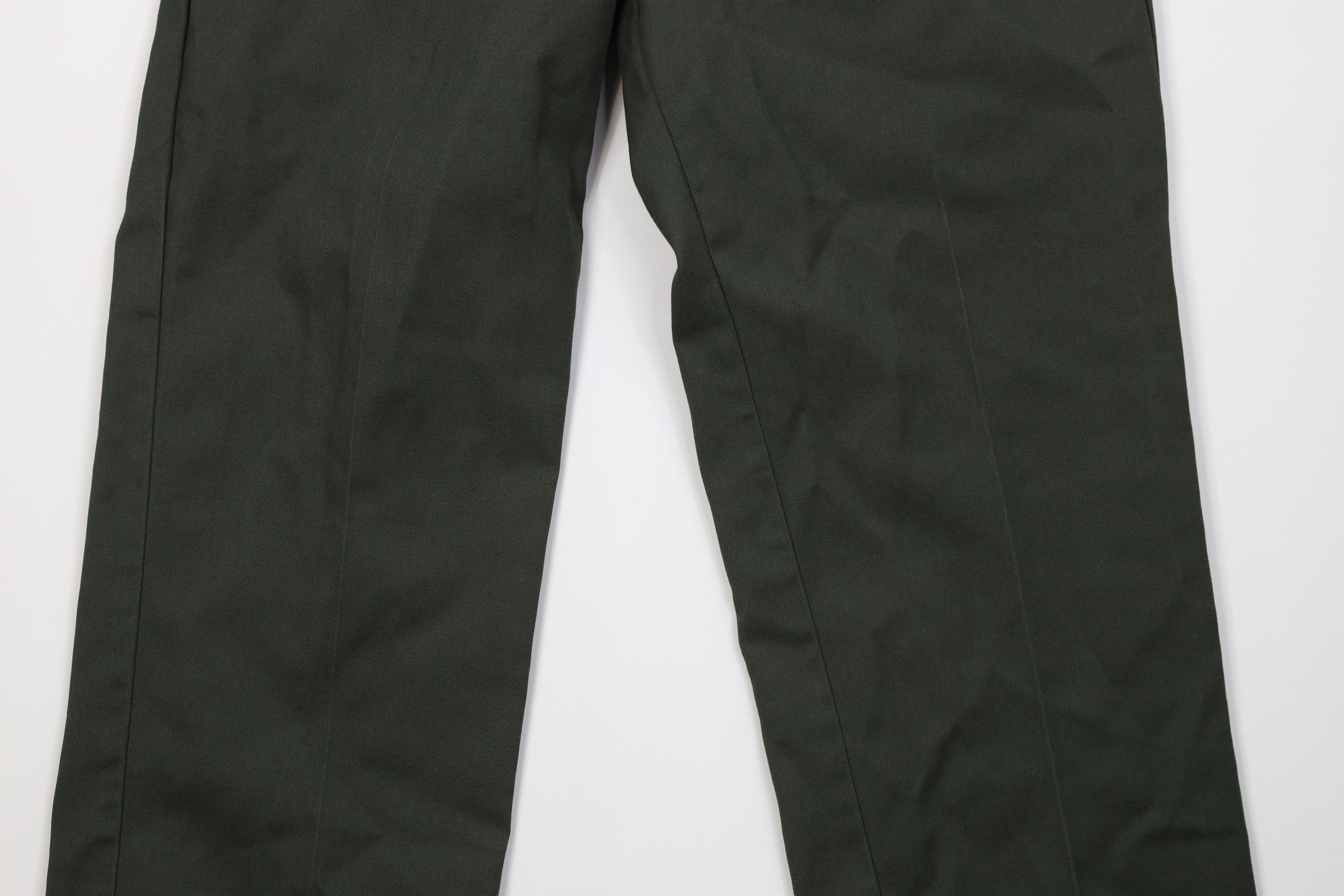 Dickies Vintage Dickies Spell Wide Leg Dungaree Pants Green Workwear Size US 34 / EU 50 - 3 Thumbnail