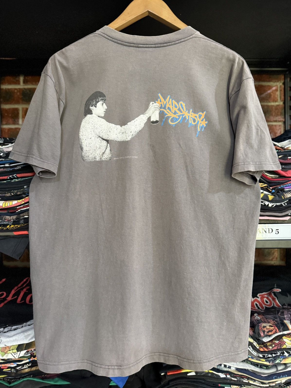Stussy Vintage 1983 Photo Henry Chalfant Stussy Customade Faded Tee Size US L / EU 52-54 / 3 - 1 Thumbnail