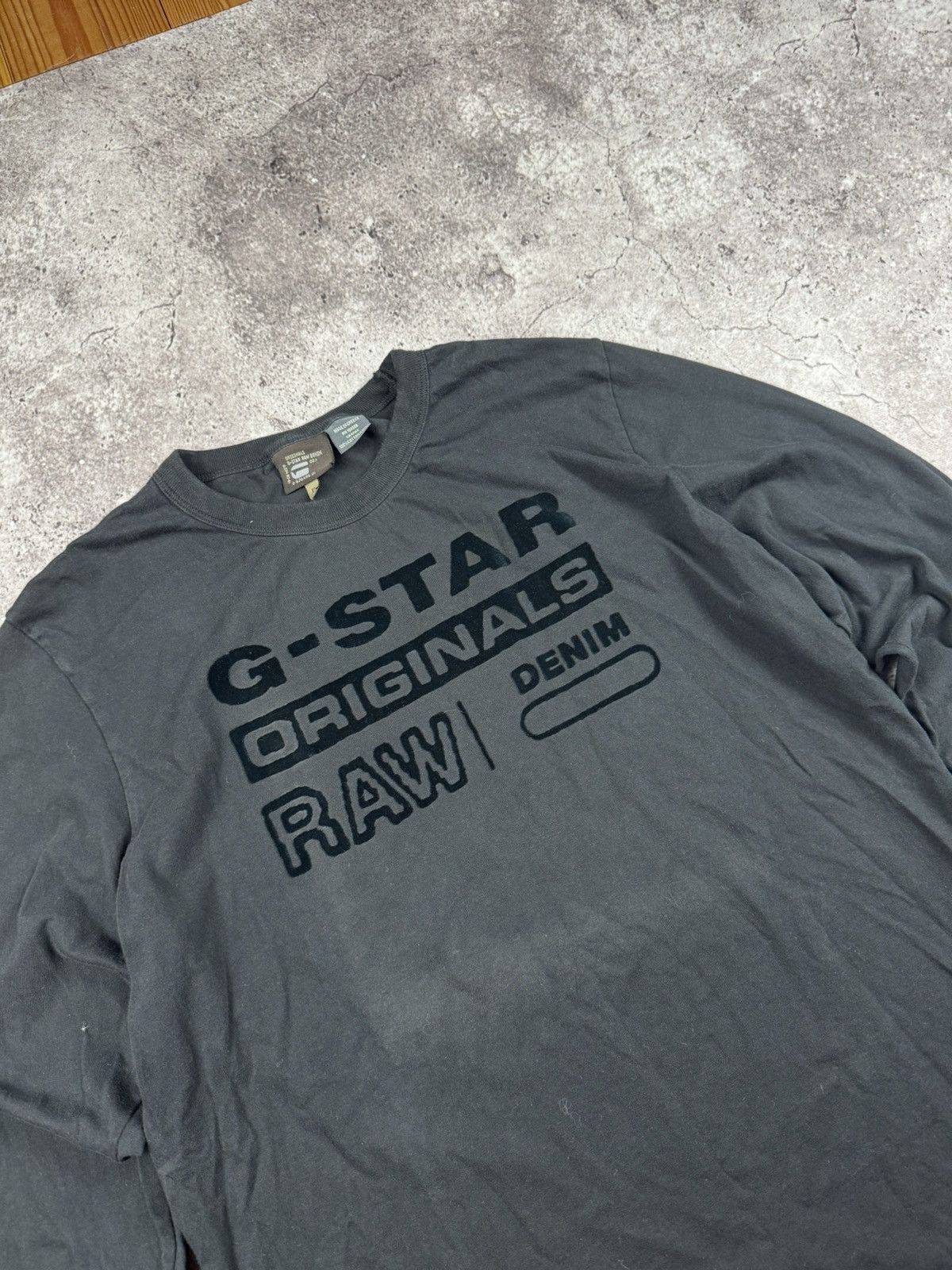 G-Star Avant Garde G Star Junya Watanabe faded black Y2K long sleev Size US XL / EU 56 / 4 - 2 Thumbnail