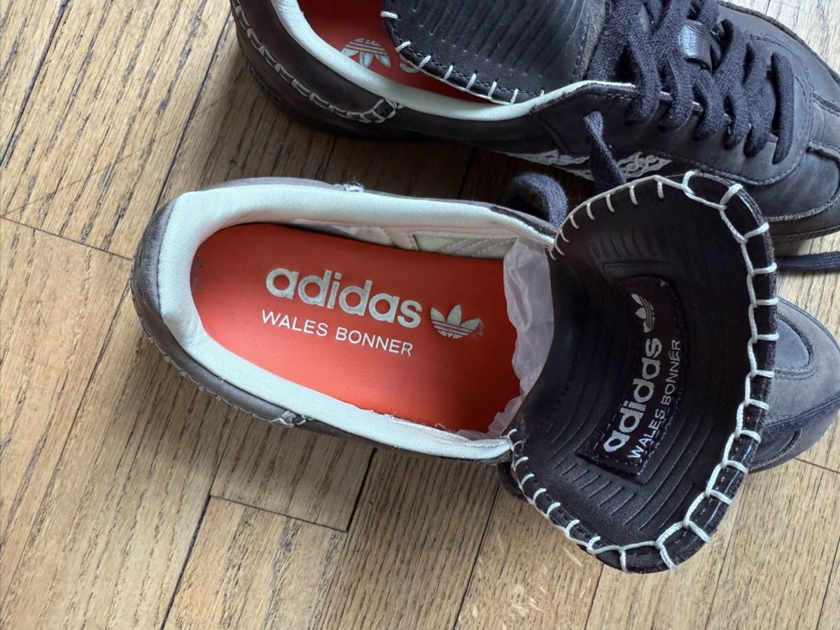 Adidas × Wales Bonner Wales Bonner x adidas Samba Core Black leather 2020 9 Size US 9 / EU 42 - 7 Thumbnail