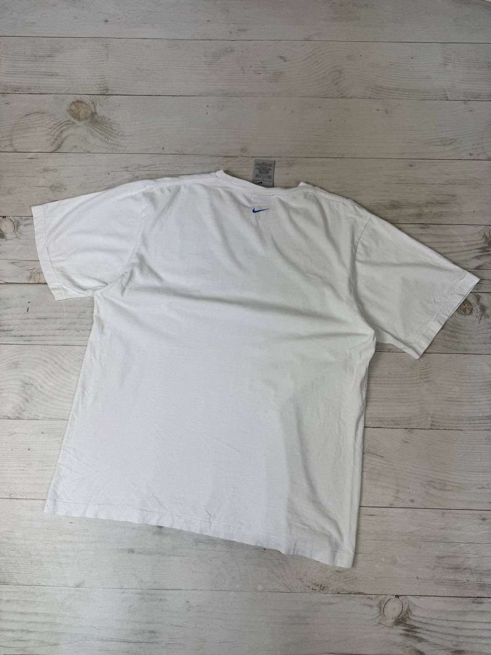 Nike Vintage Nike Big Logo Swoosh T Shirt 00s Y2K Size US L / EU 52-54 / 3 - 10 Thumbnail