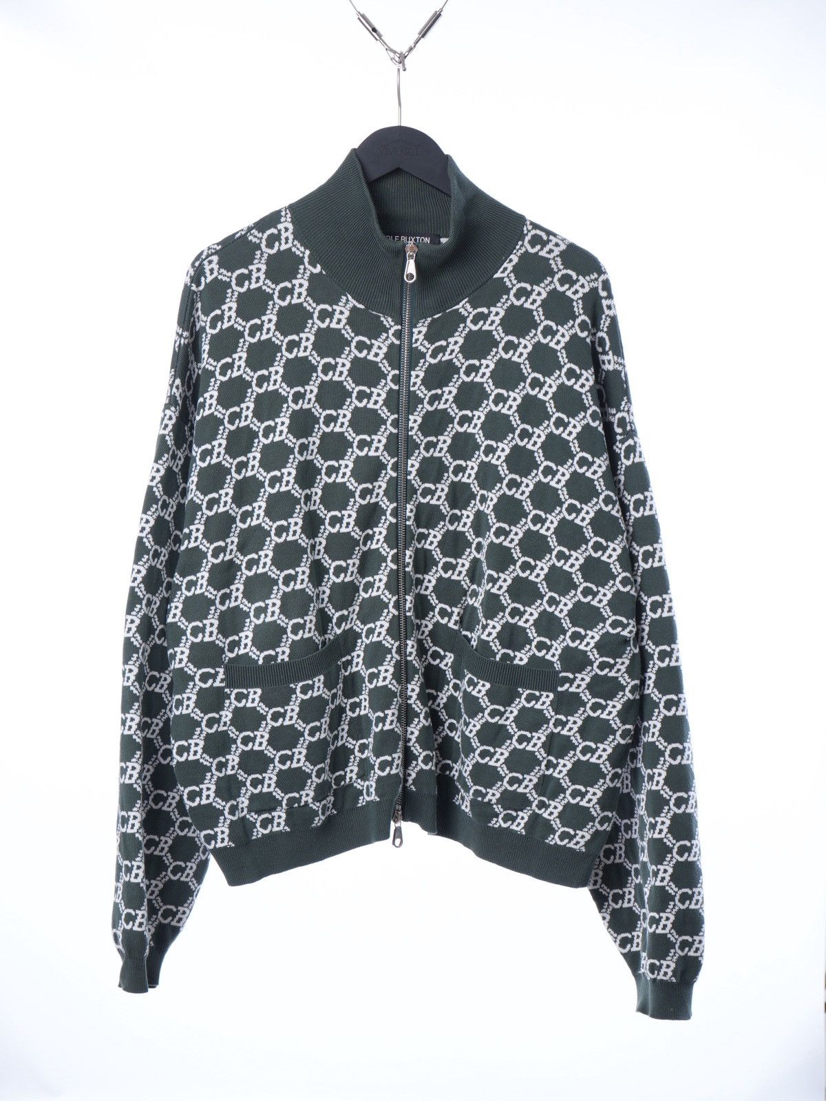 Cole Buxton Cole Buxton Full Zip Boxy Fit Loose Logo Sweatshirt Size US L / EU 52-54 / 3 - 1 Thumbnail