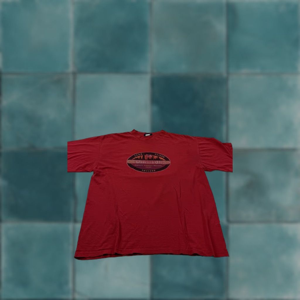Jansport VINTAGE JanSport Shirt Mens XL Red Survivor Follett Annual Meeting 2002 Tee USA Size US XL / EU 56 / 4 - 1 Thumbnail