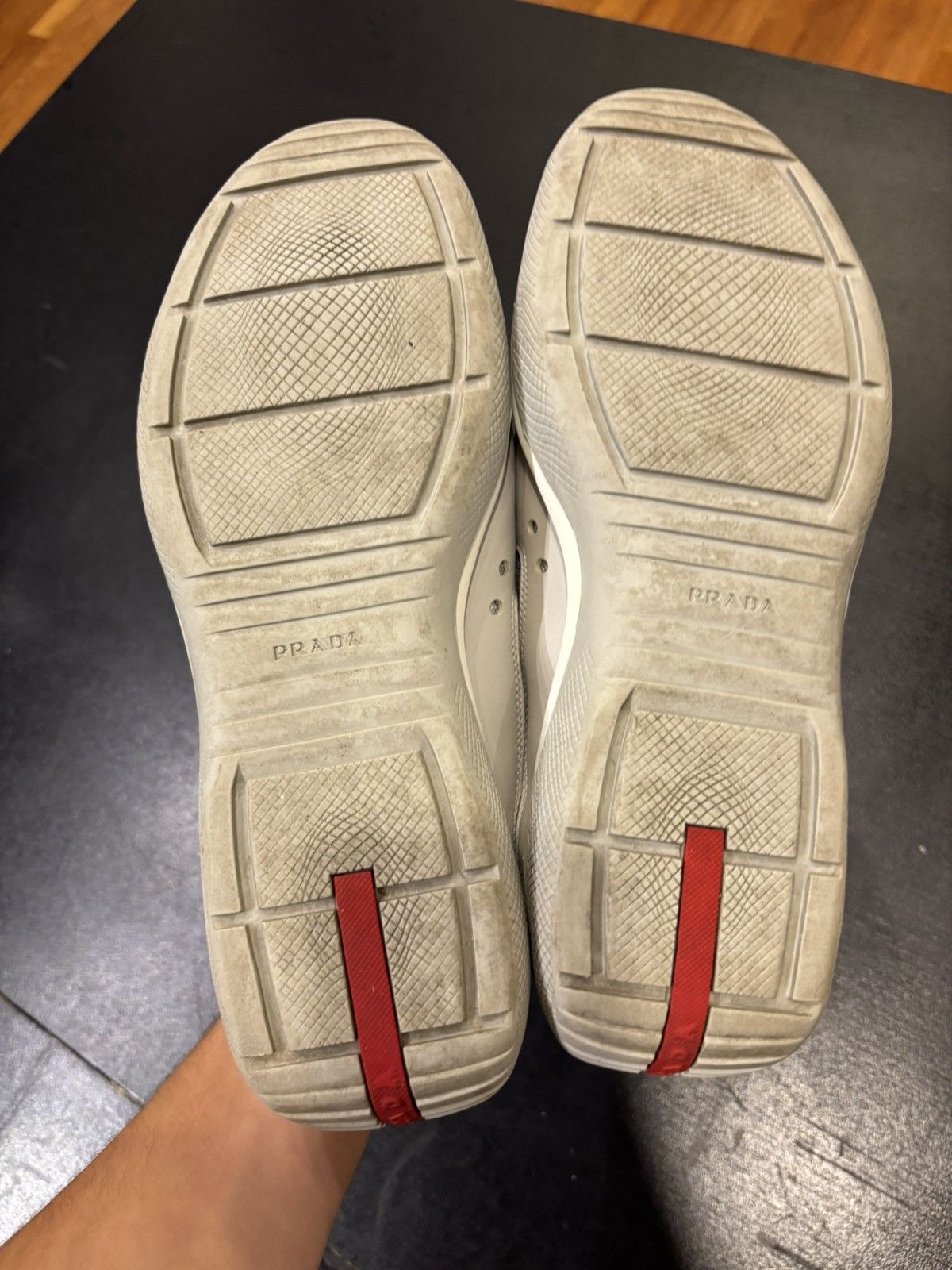 Prada Prada Americas Cup Strap Grey Size US 10 / EU 43 - 5 Thumbnail