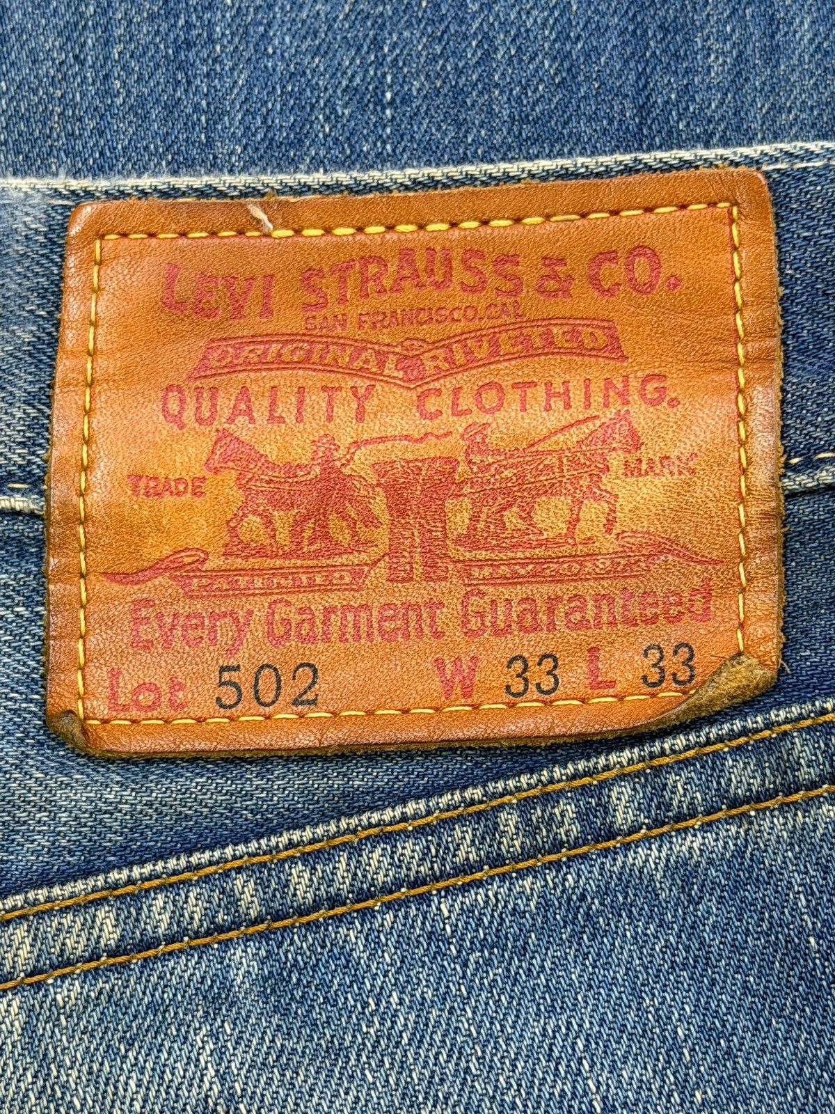 Levi's Vintage Levi’s 502 Japanese Market Denim Jeans | W34 Size US 34 / EU 50 - 12 Thumbnail