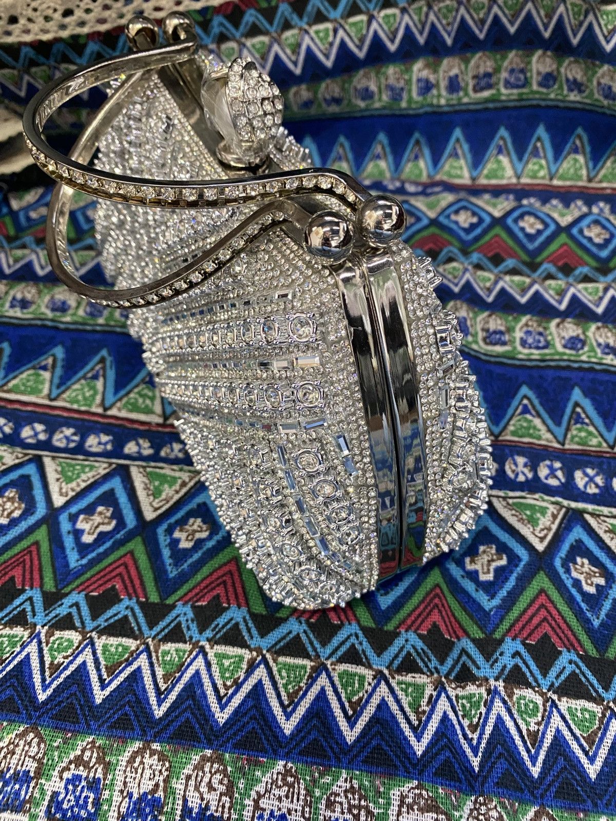Other Handbag silver brand new Size ONE SIZE - 4 Thumbnail