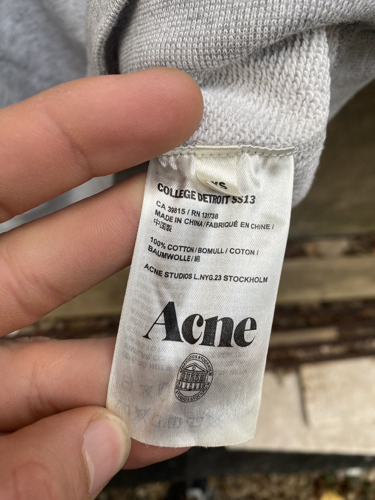 Acne Studios Acne Studios Let’s Go Detroit City Sweatshirt Size US XS / EU 42 / 0 - 8 Thumbnail